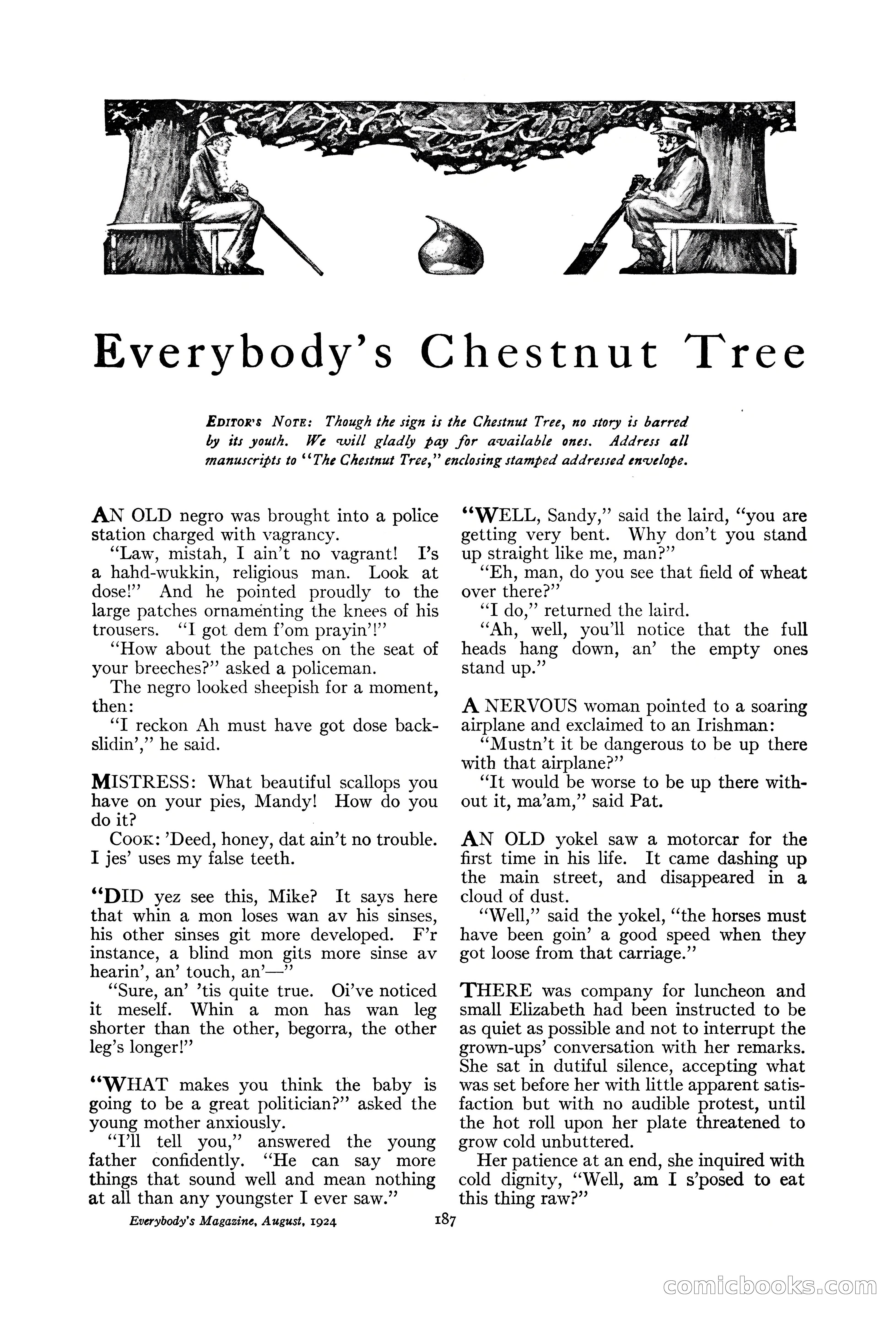 Everybody's Magazine, August 1924 — page 189 of 204