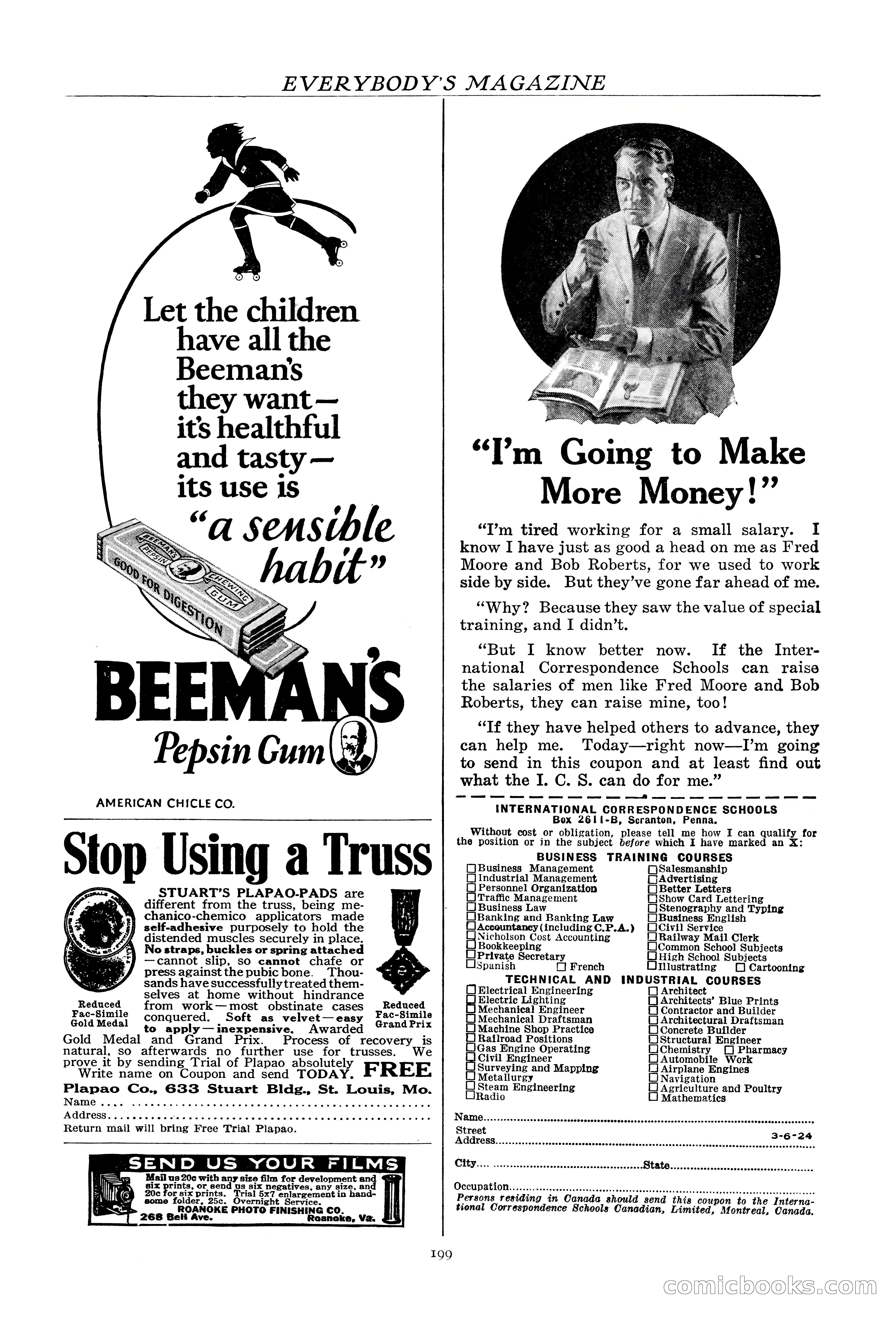 Everybody's Magazine, August 1924 — page 201 of 204