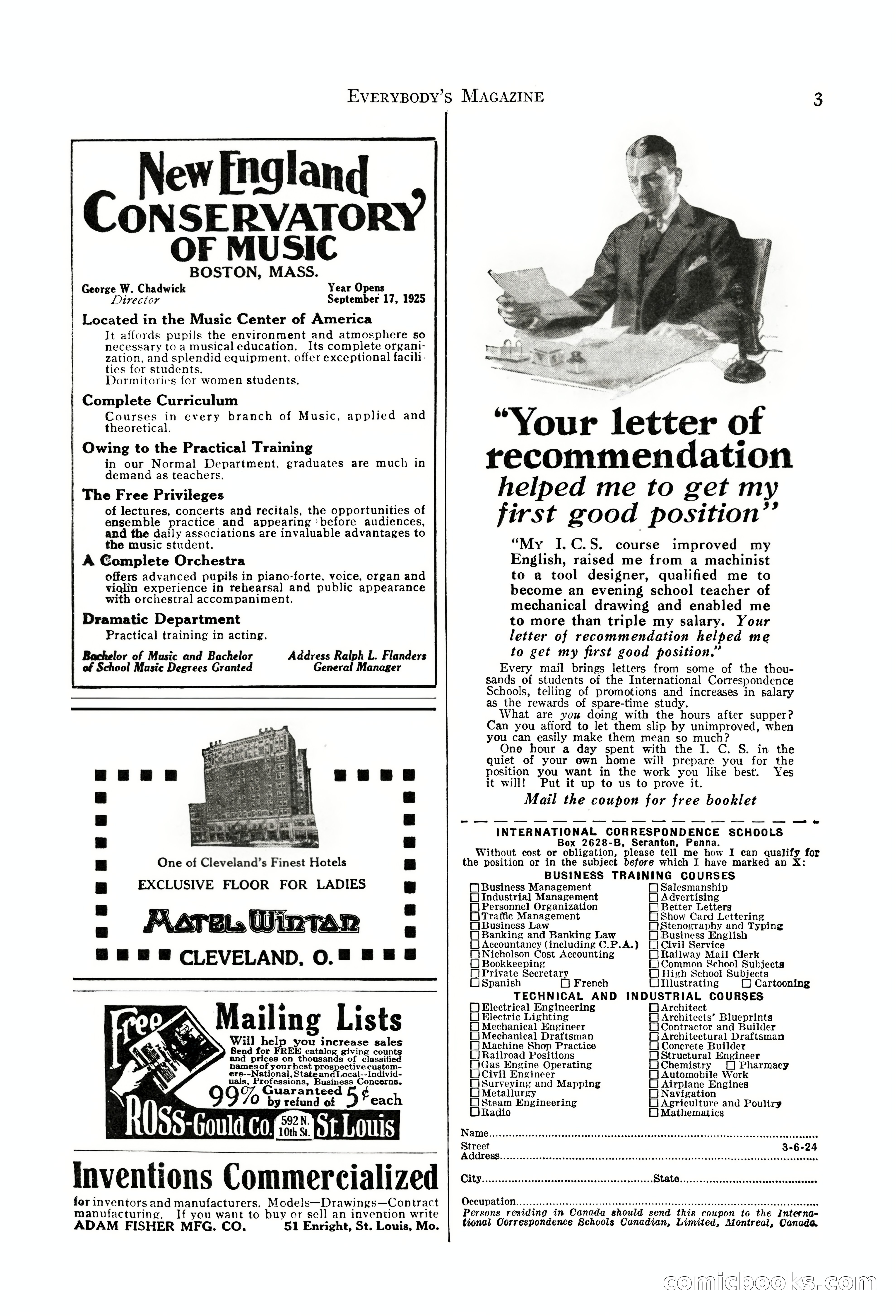 Everybody's Magazine, August 1925 — page 5 of 188