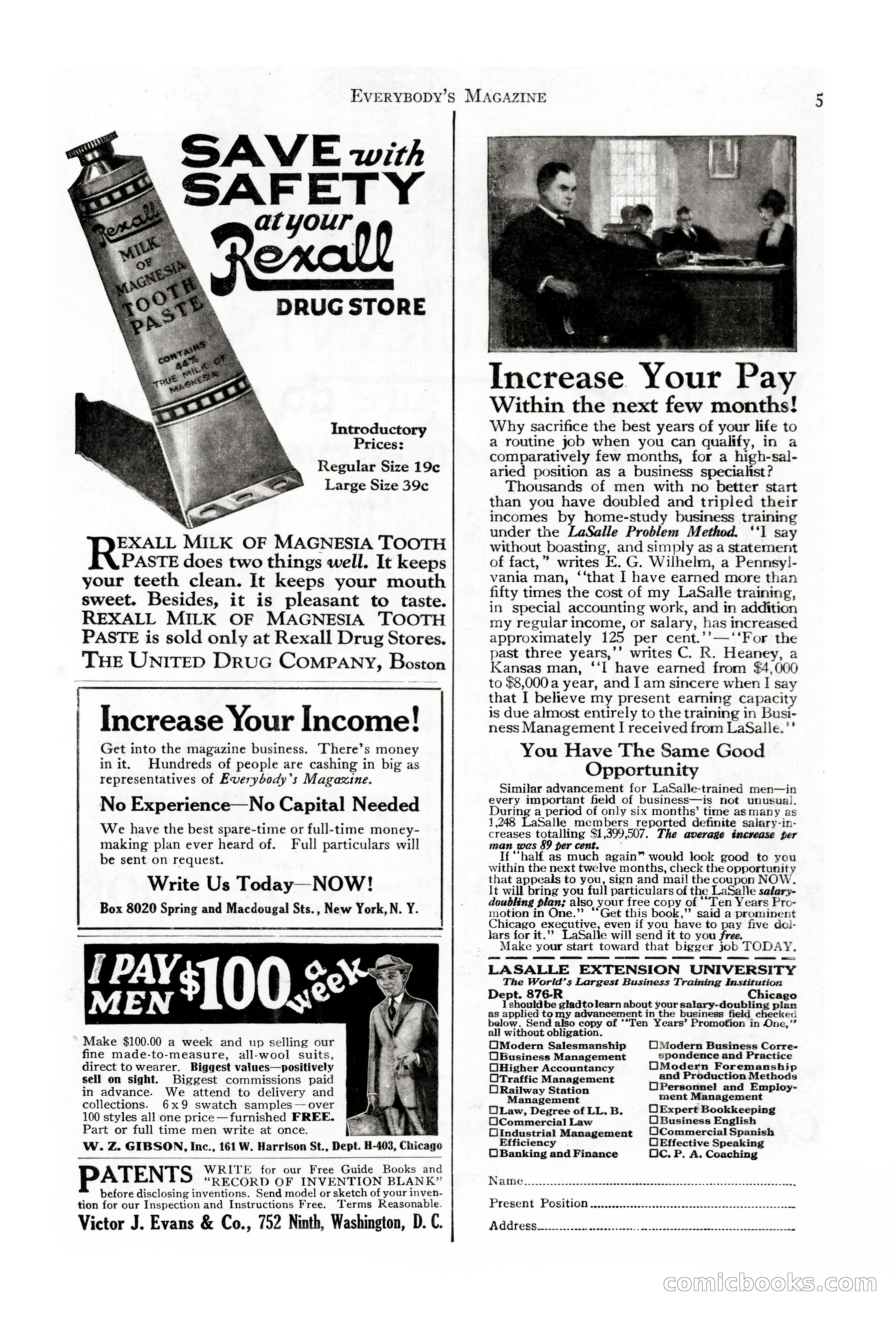 Everybody's Magazine, August 1925 — page 7 of 188