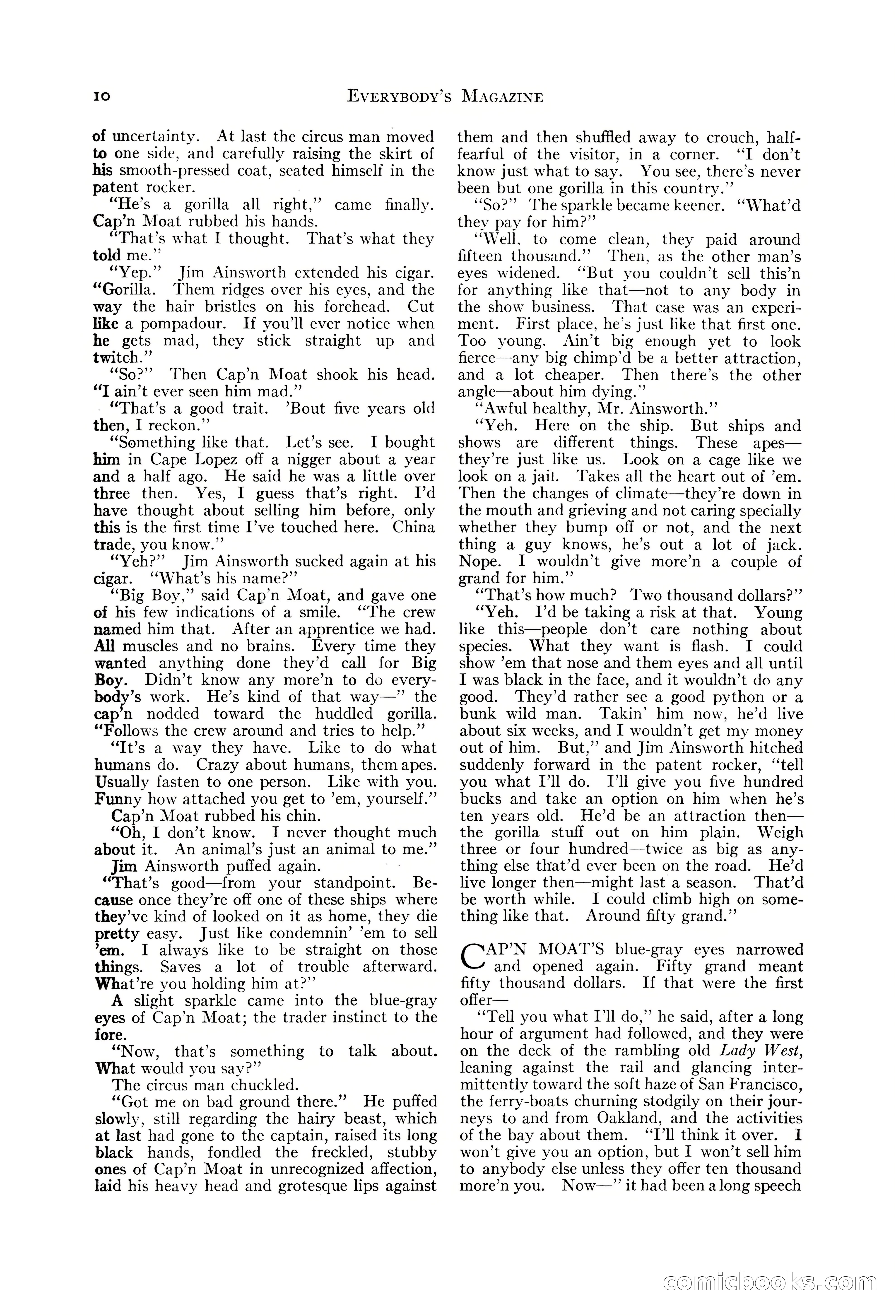 Everybody's Magazine, August 1925 — page 12 of 188