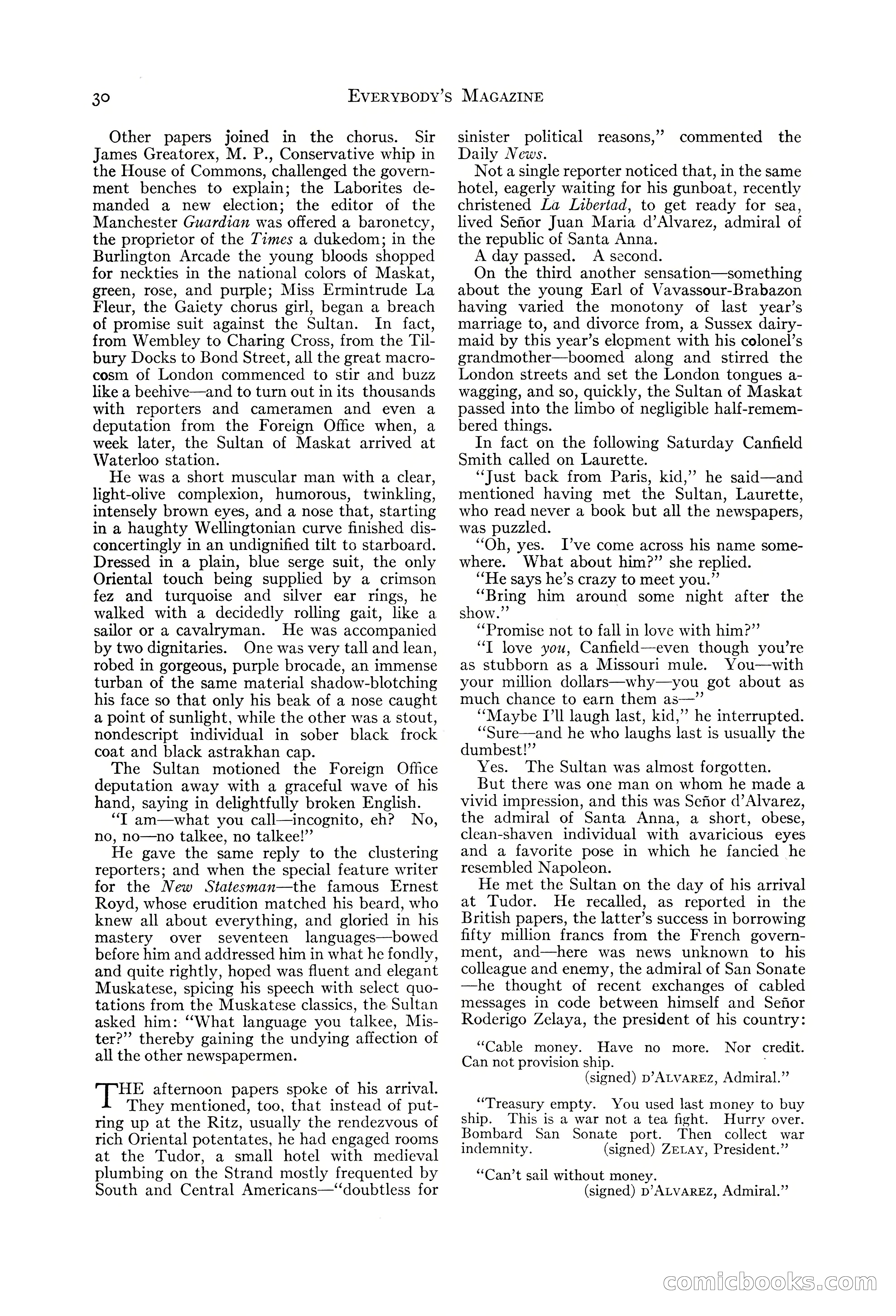 Everybody's Magazine, August 1925 — page 32 of 188