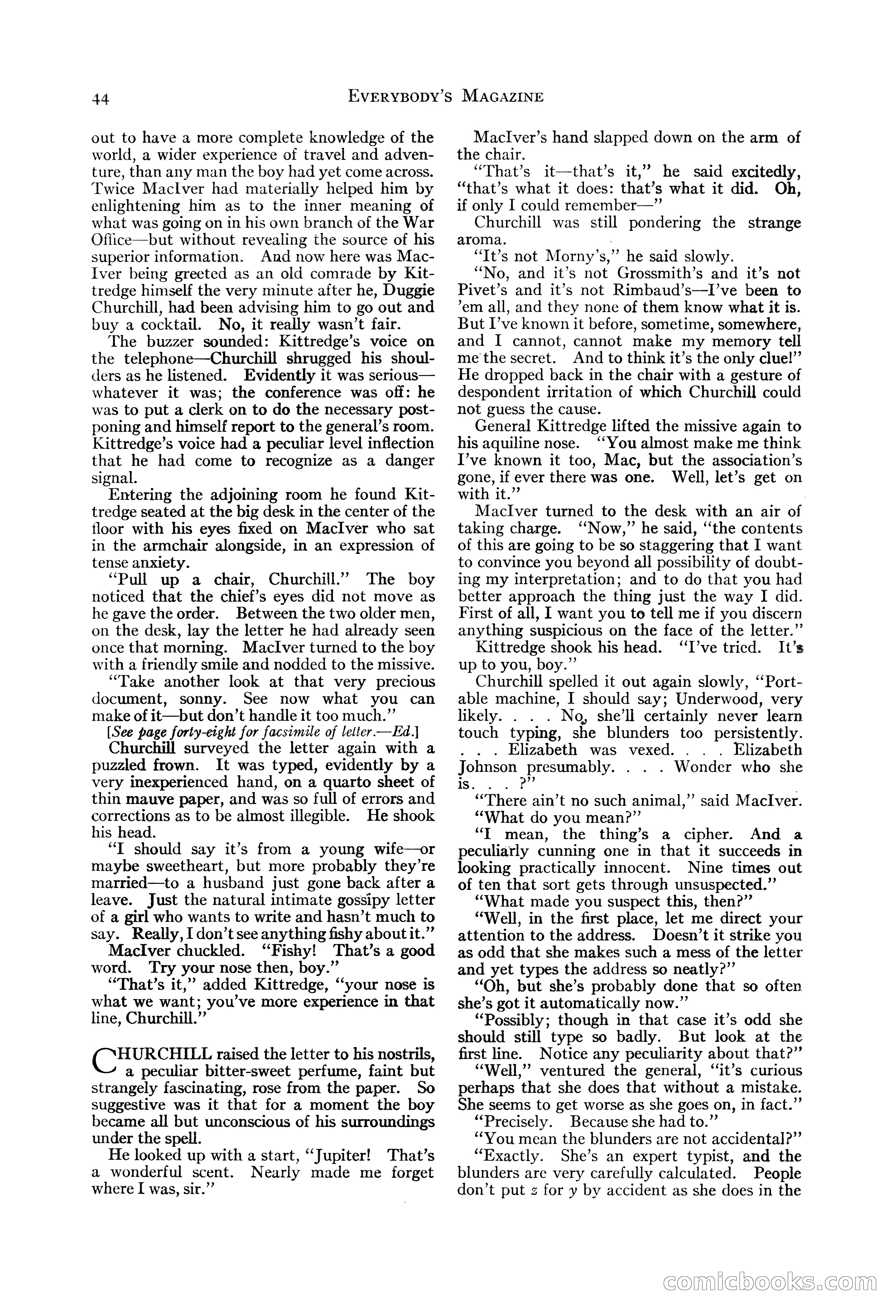 Everybody's Magazine, August 1925 — page 46 of 188