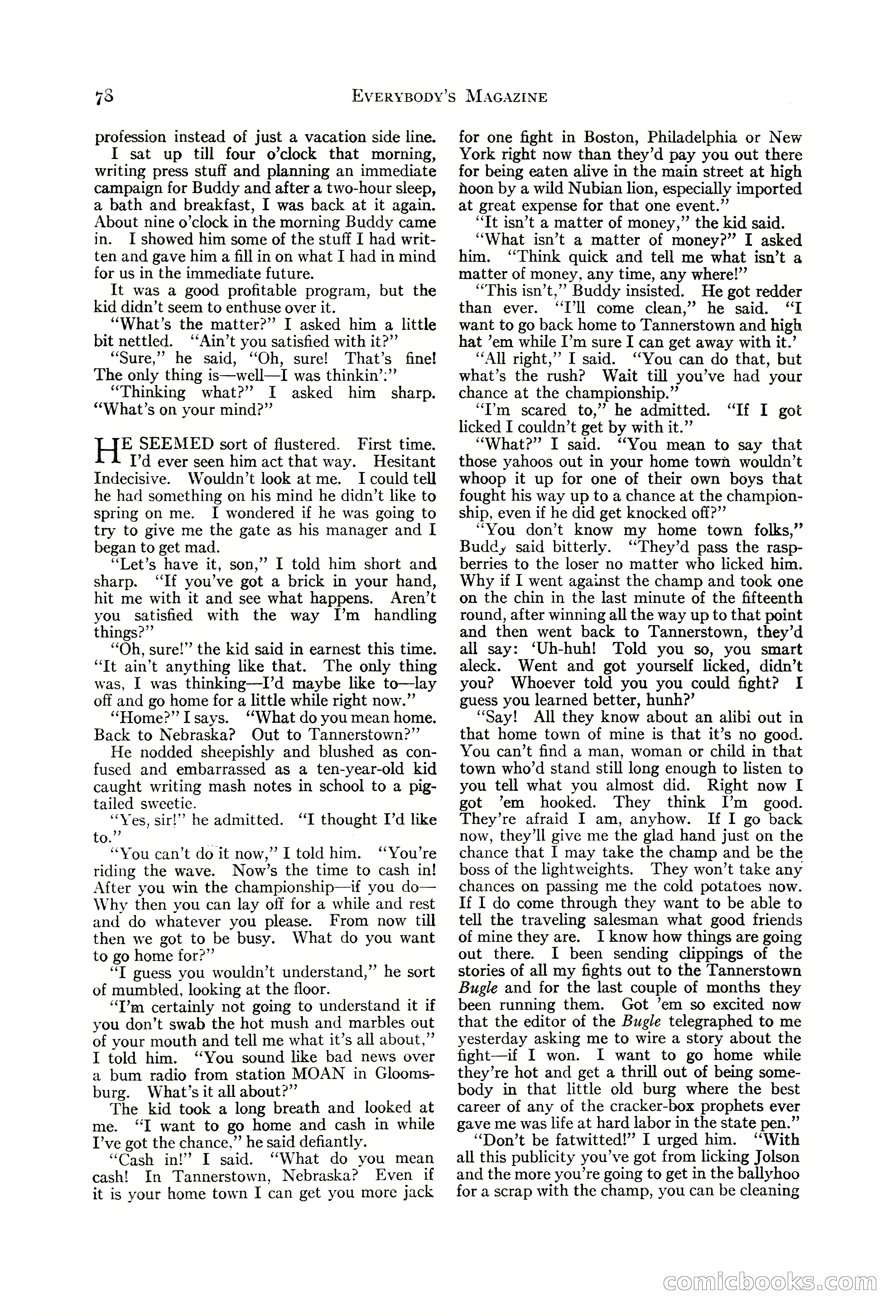 Everybody's Magazine, August 1925 — page 80 of 188