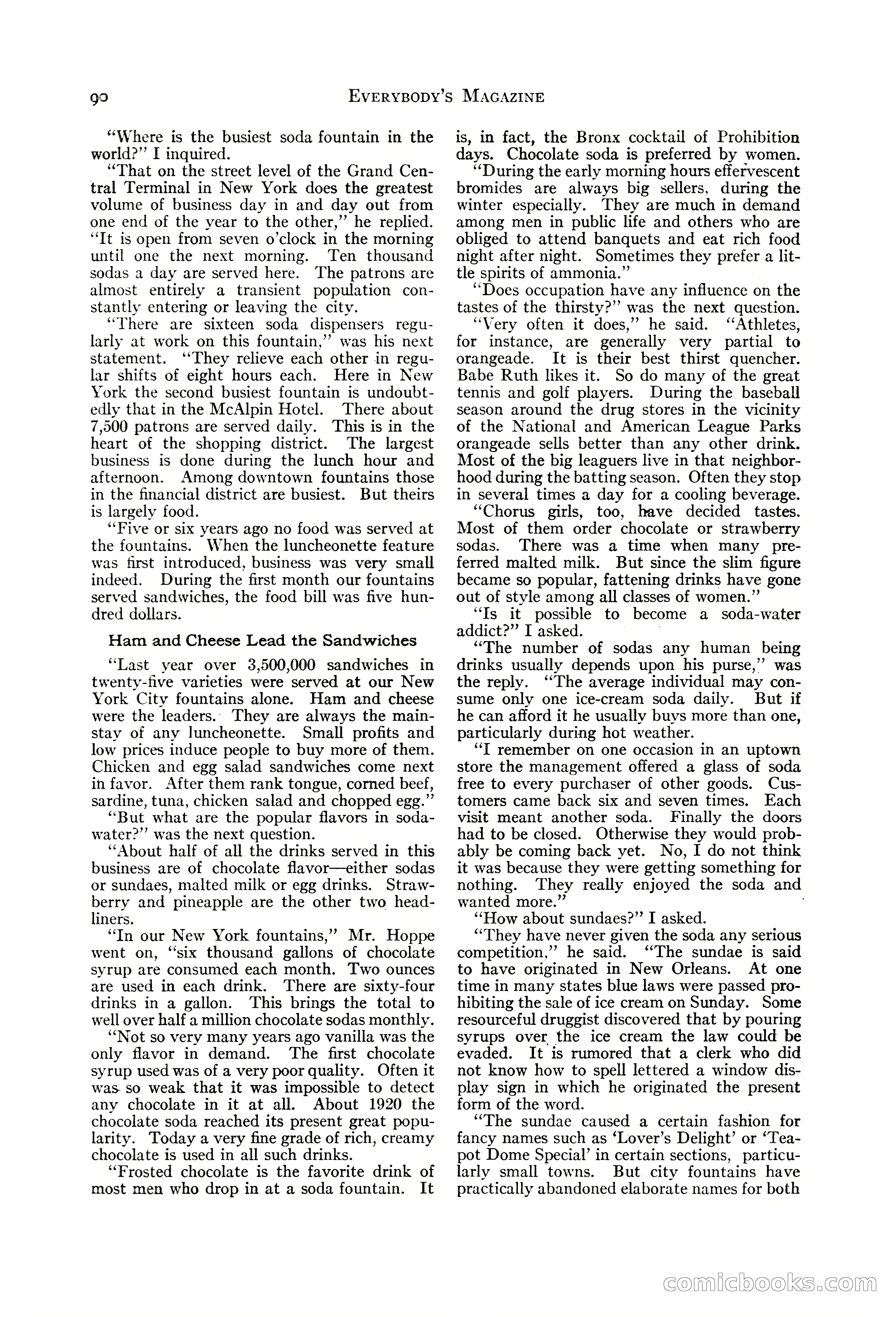 Everybody's Magazine, August 1925 — page 92 of 188
