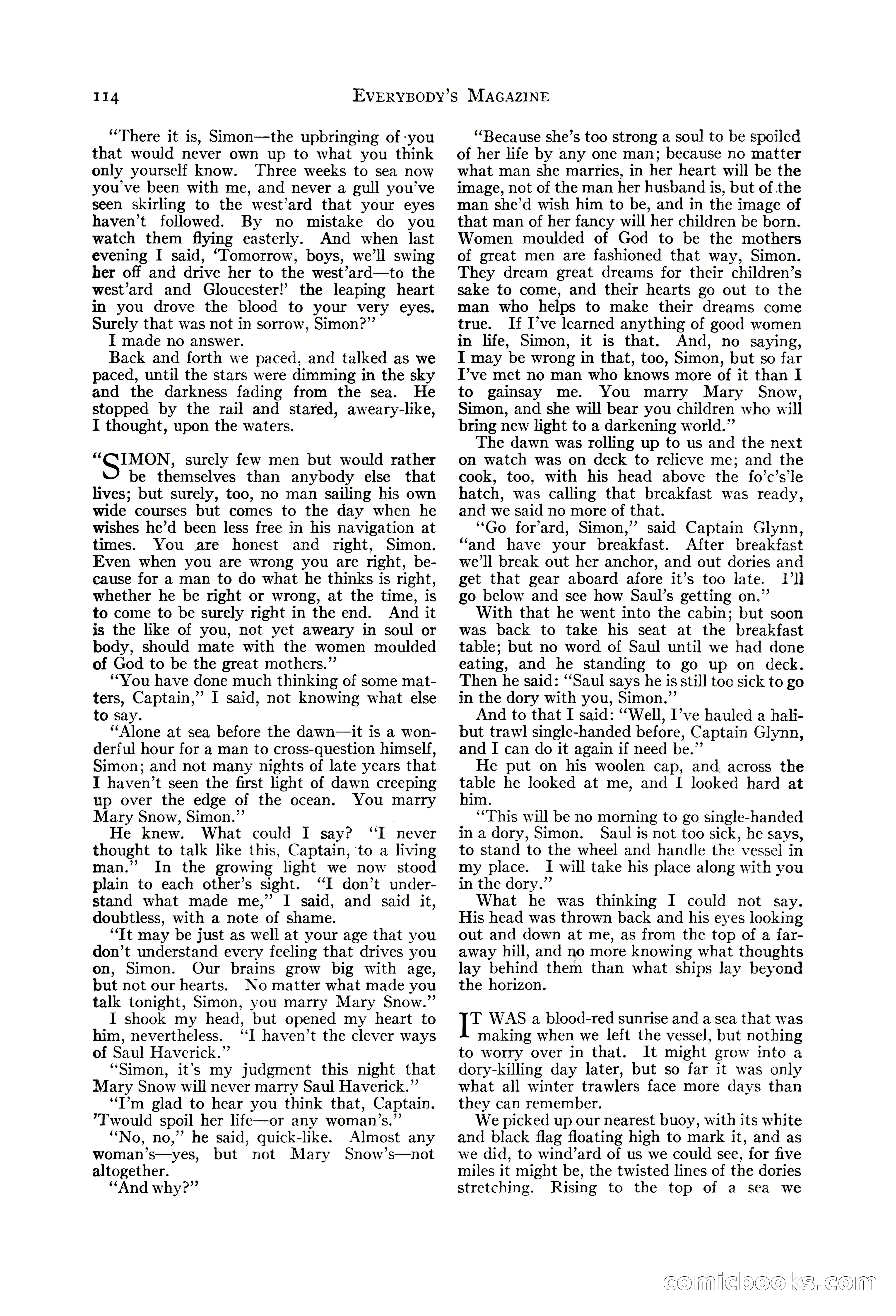 Everybody's Magazine, August 1925 — page 116 of 188