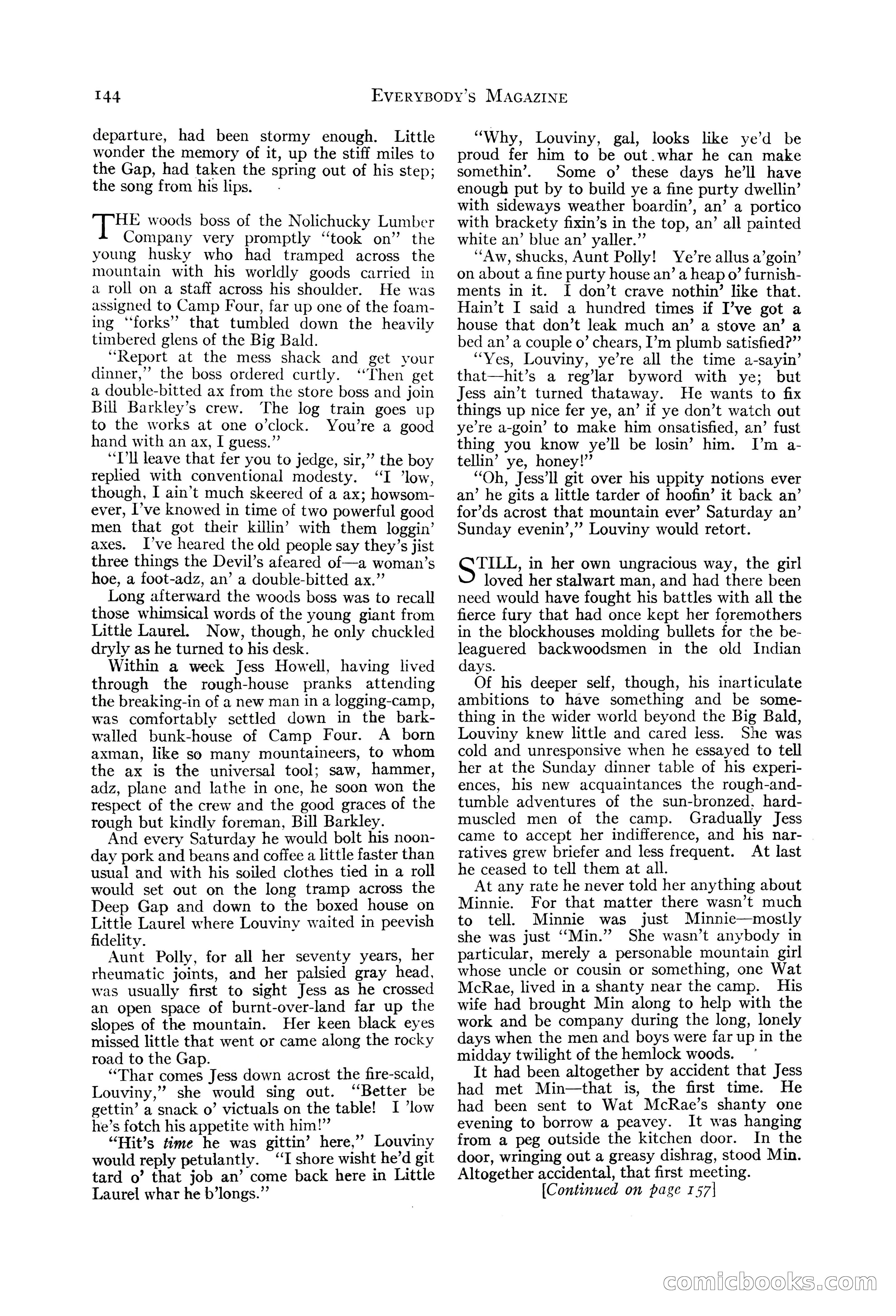 Everybody's Magazine, August 1925 — page 146 of 188