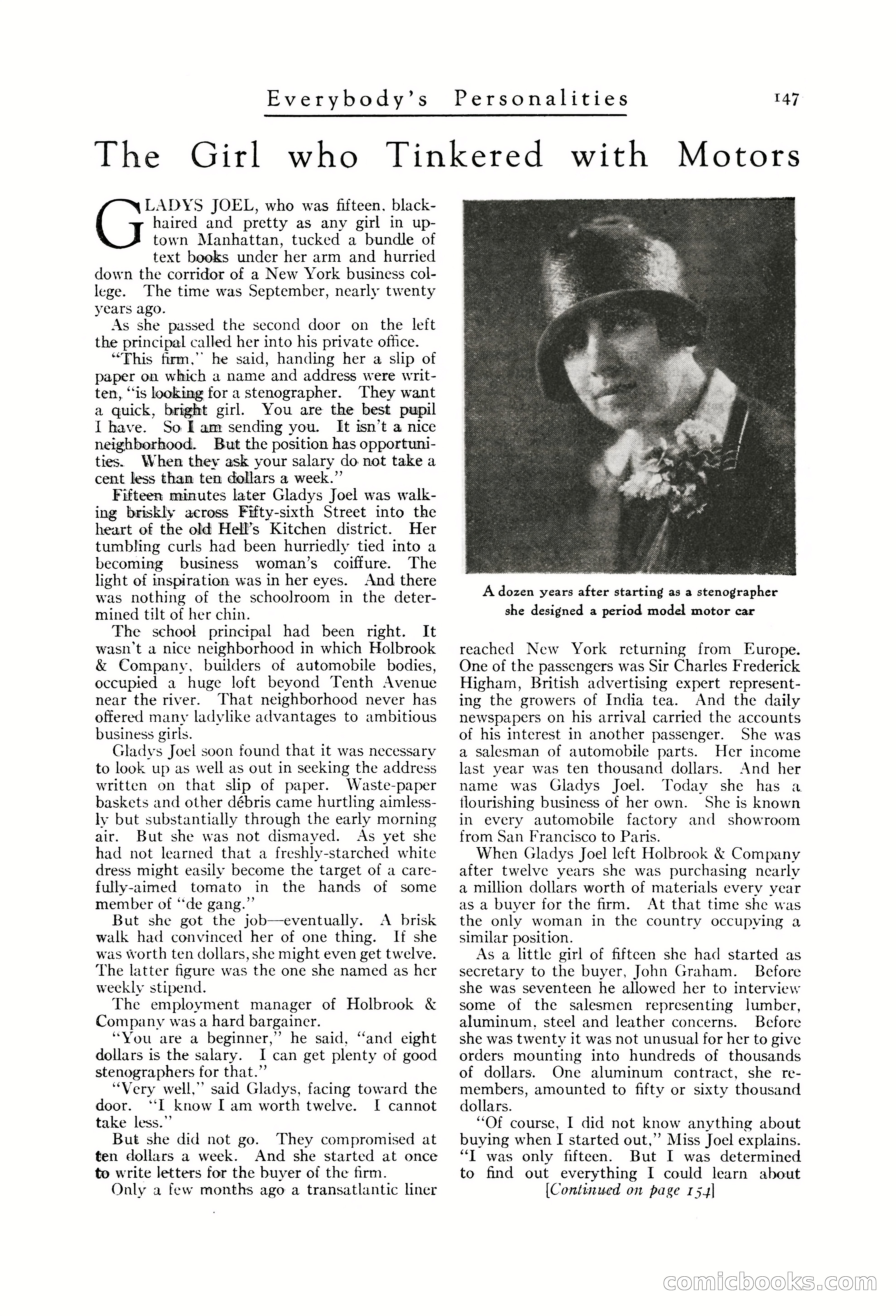 Everybody's Magazine, August 1925 — page 149 of 188