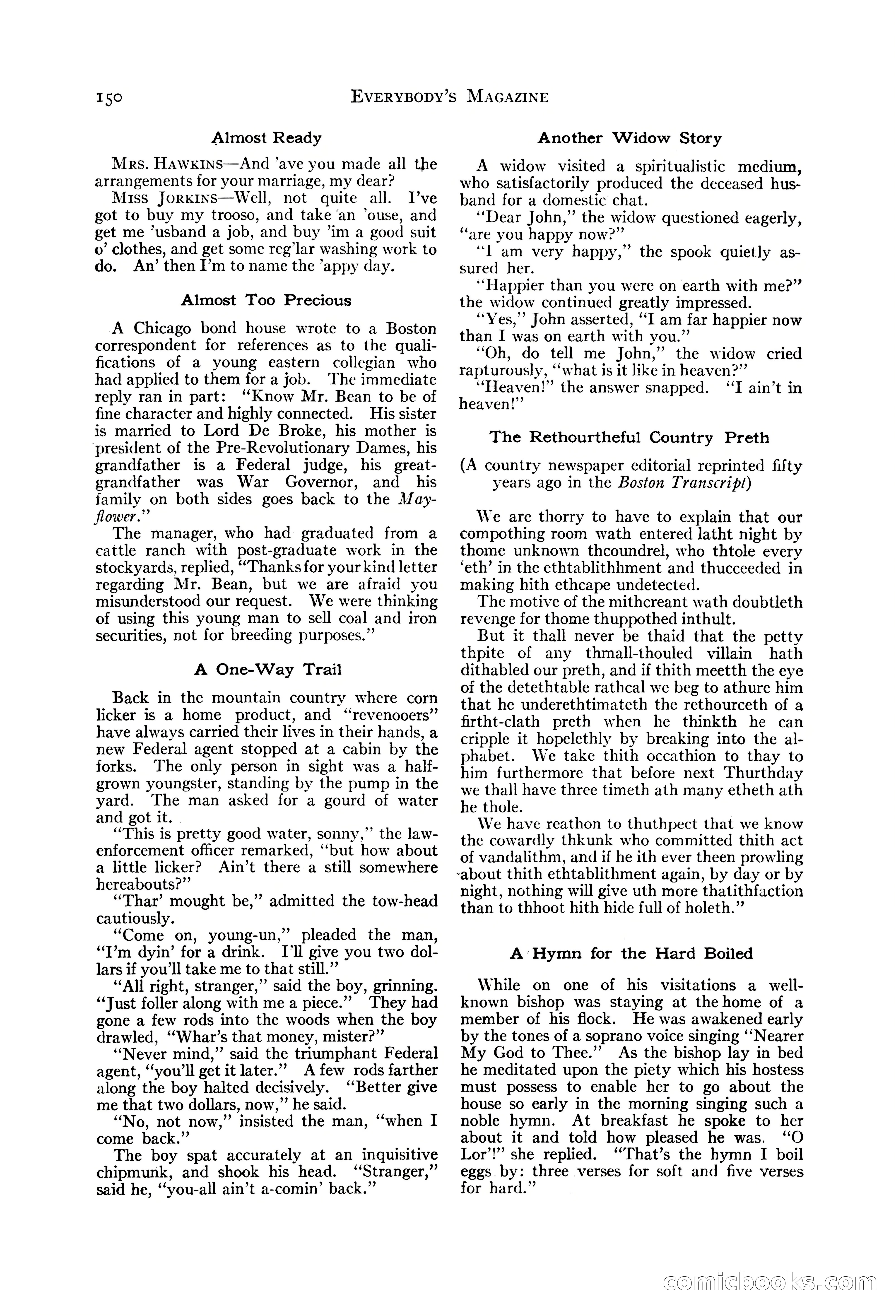 Everybody's Magazine, August 1925 — page 152 of 188