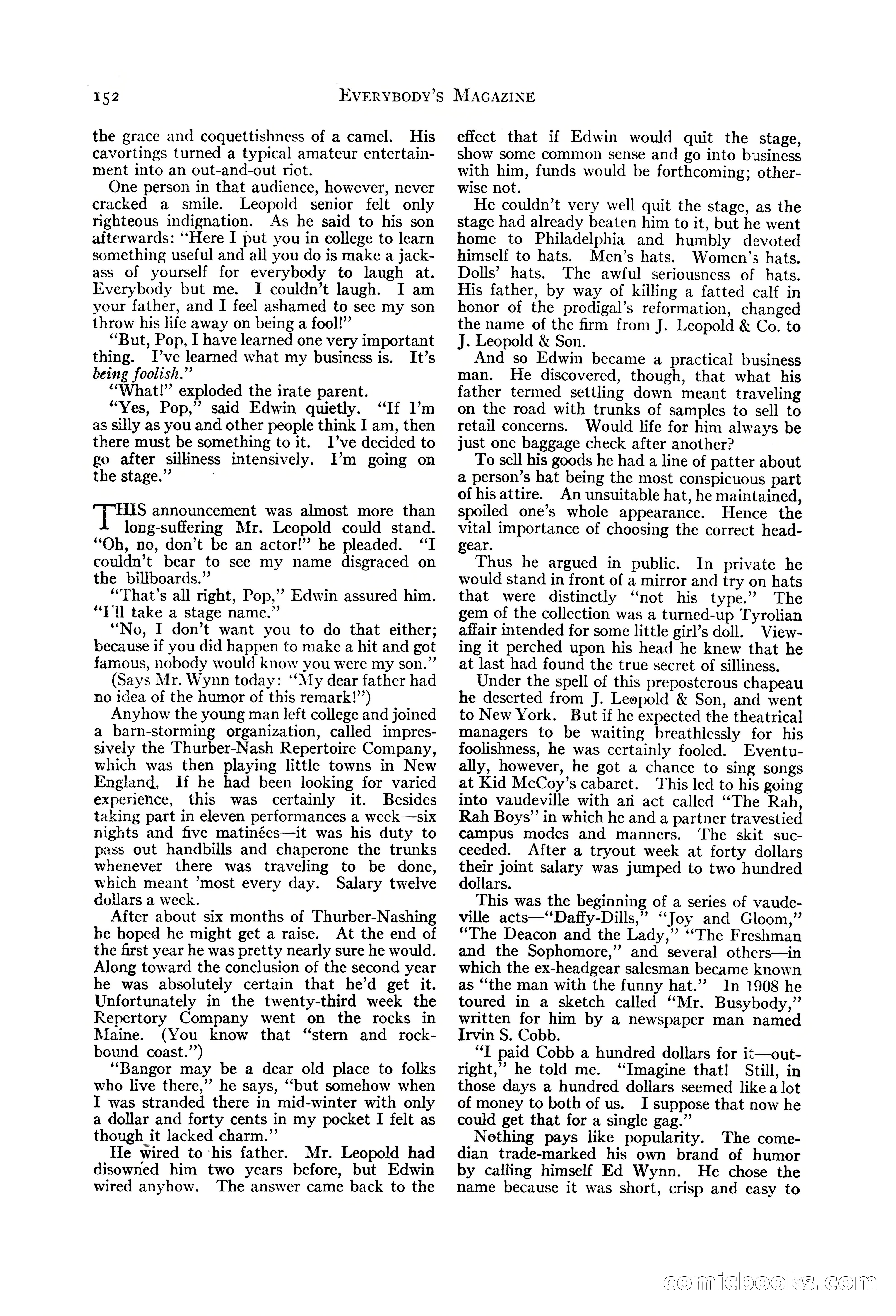 Everybody's Magazine, August 1925 — page 154 of 188
