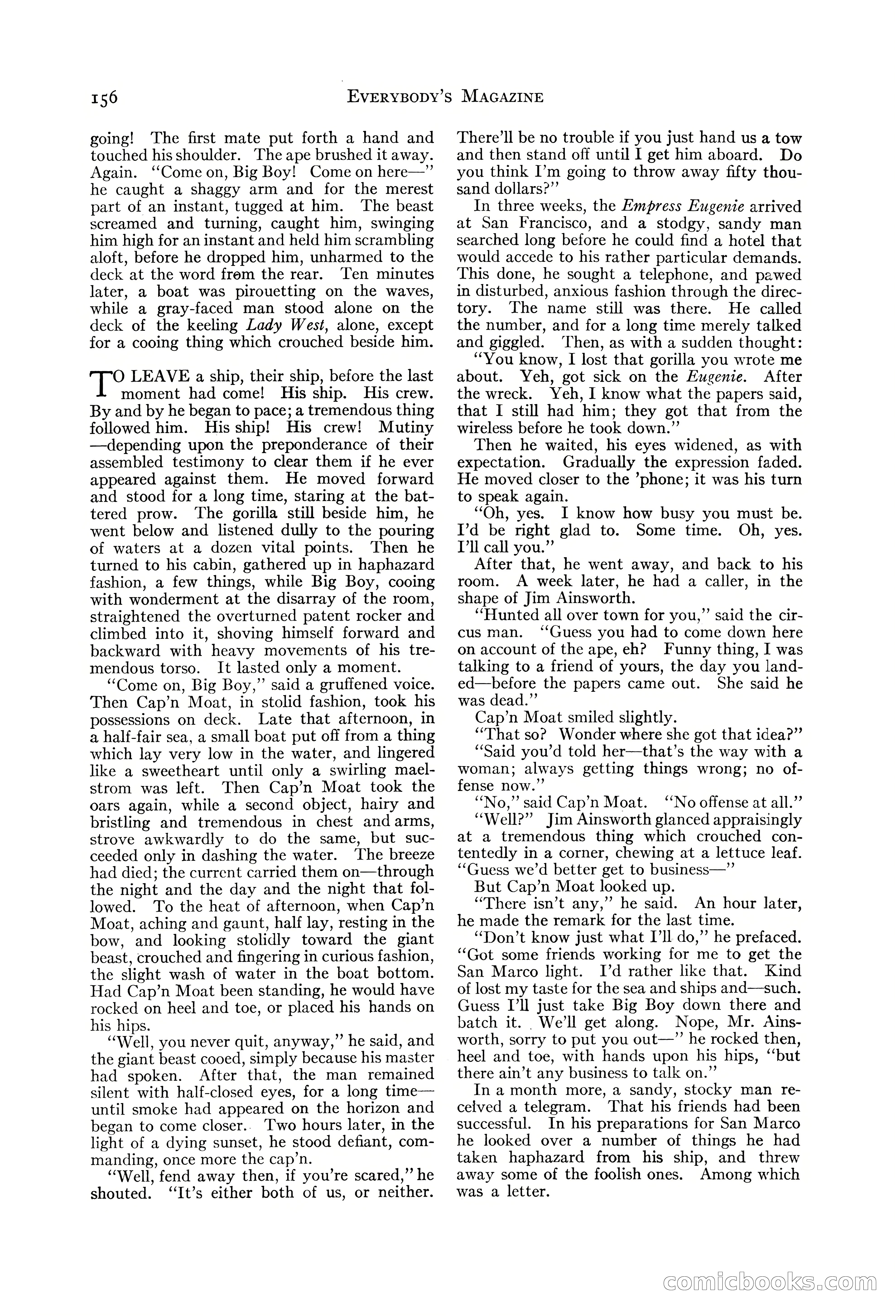 Everybody's Magazine, August 1925 — page 158 of 188