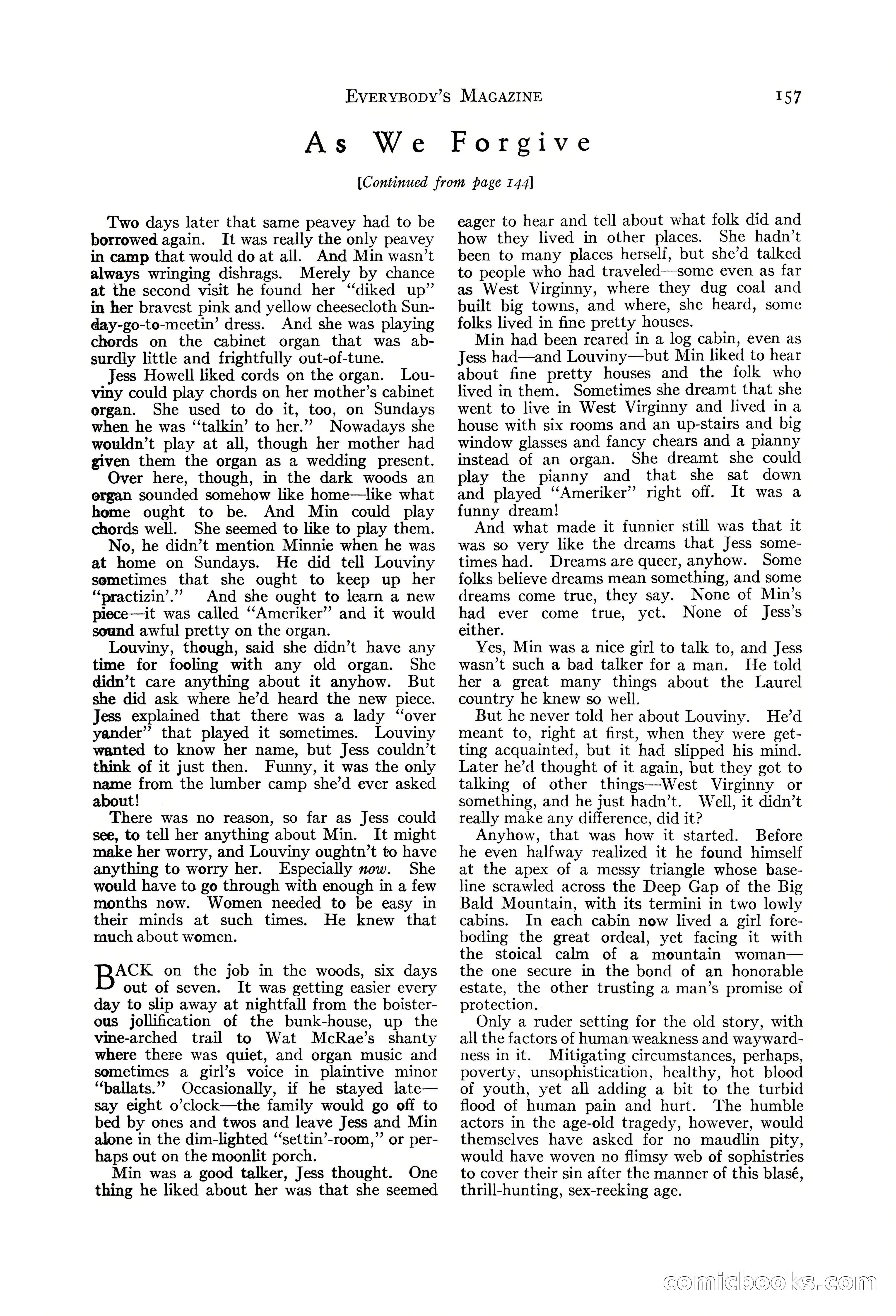 Everybody's Magazine, August 1925 — page 159 of 188