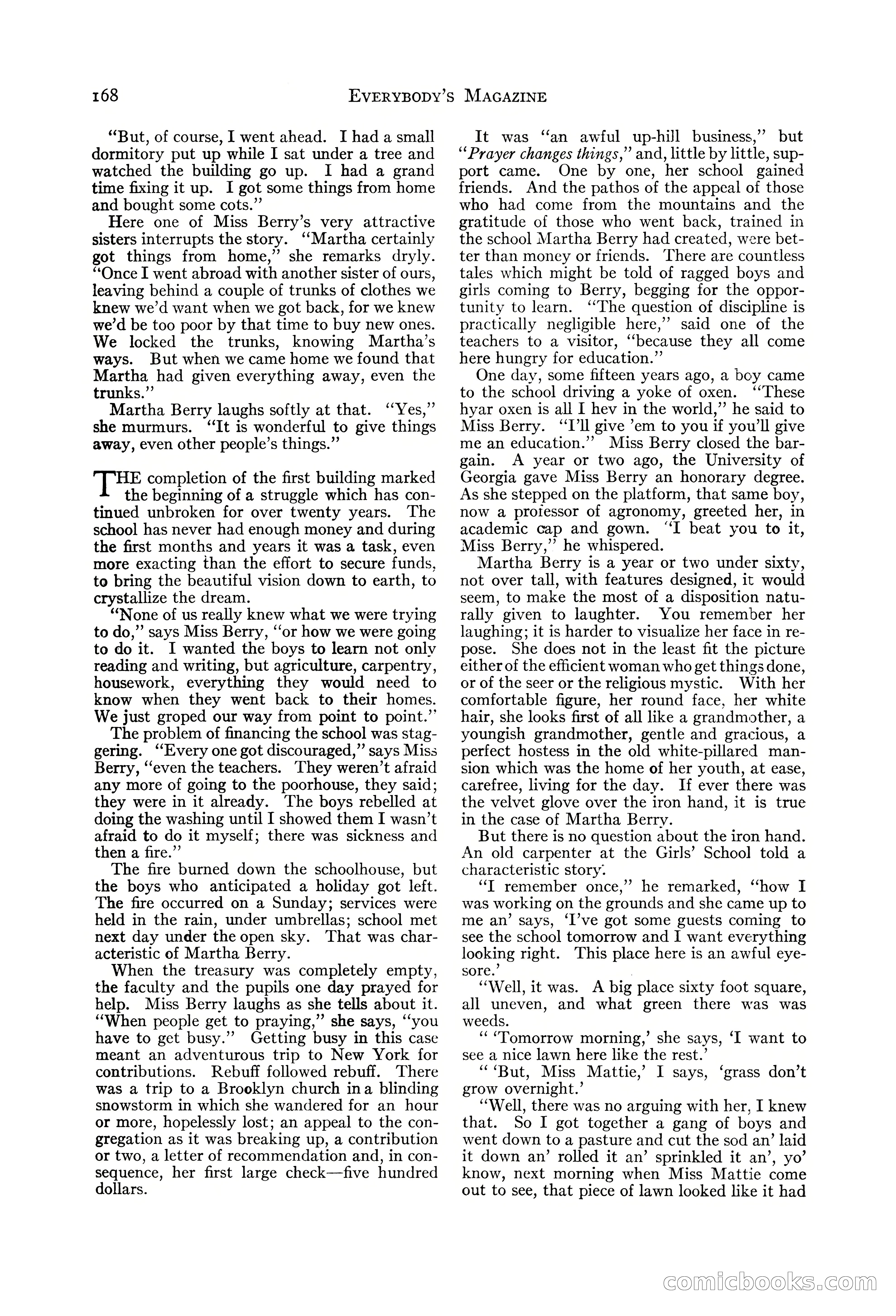 Everybody's Magazine, August 1925 — page 170 of 188