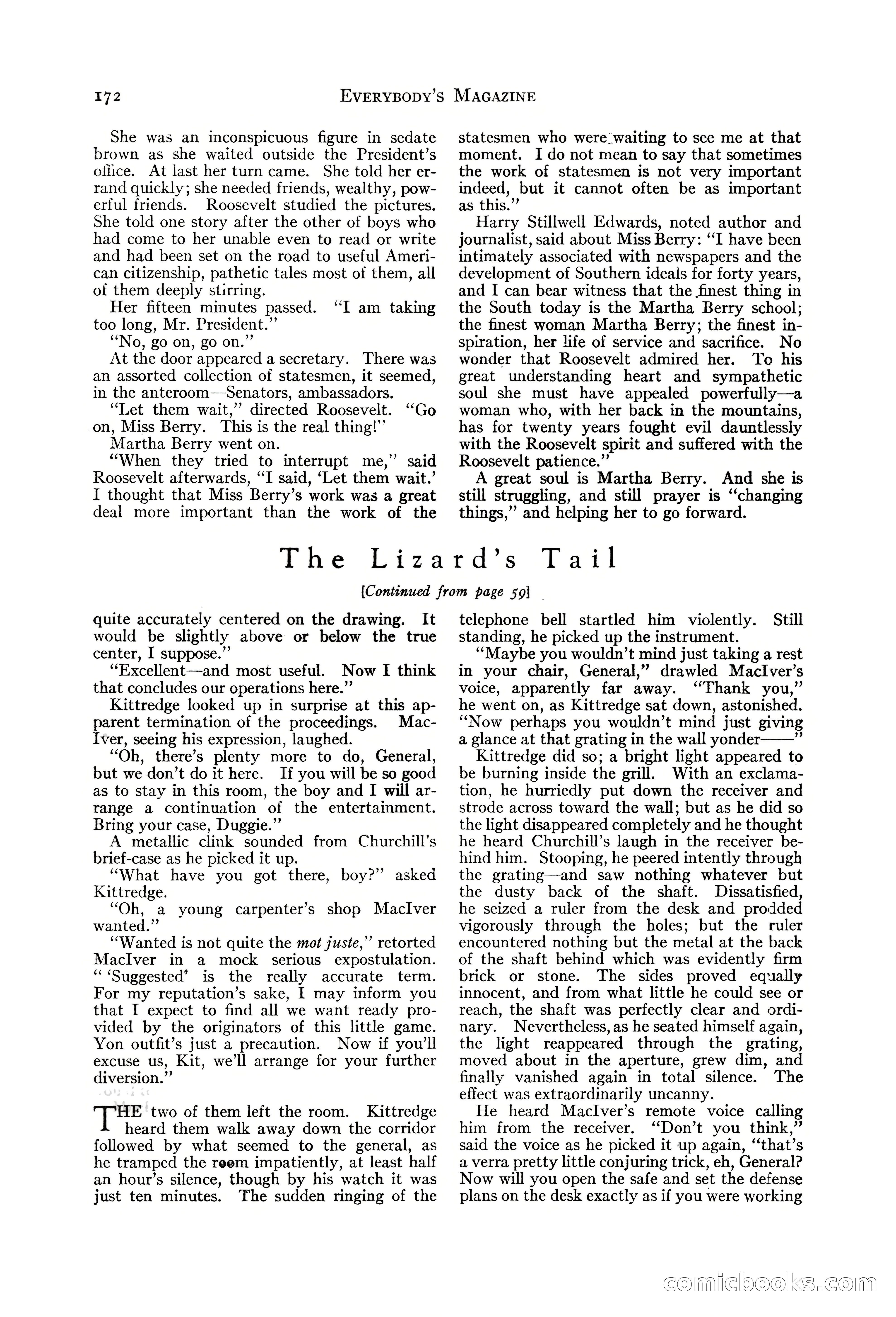 Everybody's Magazine, August 1925 — page 174 of 188