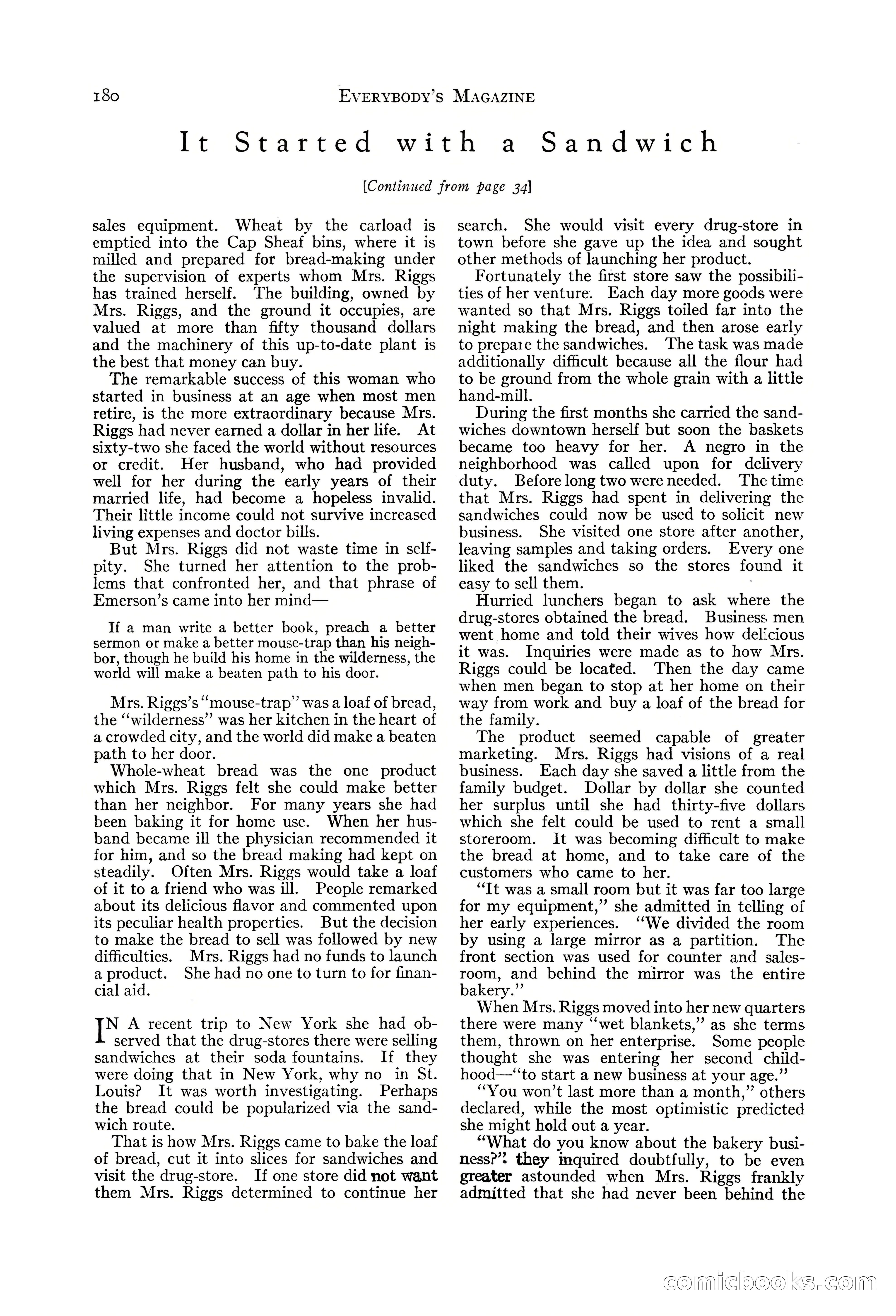 Everybody's Magazine, August 1925 — page 182 of 188