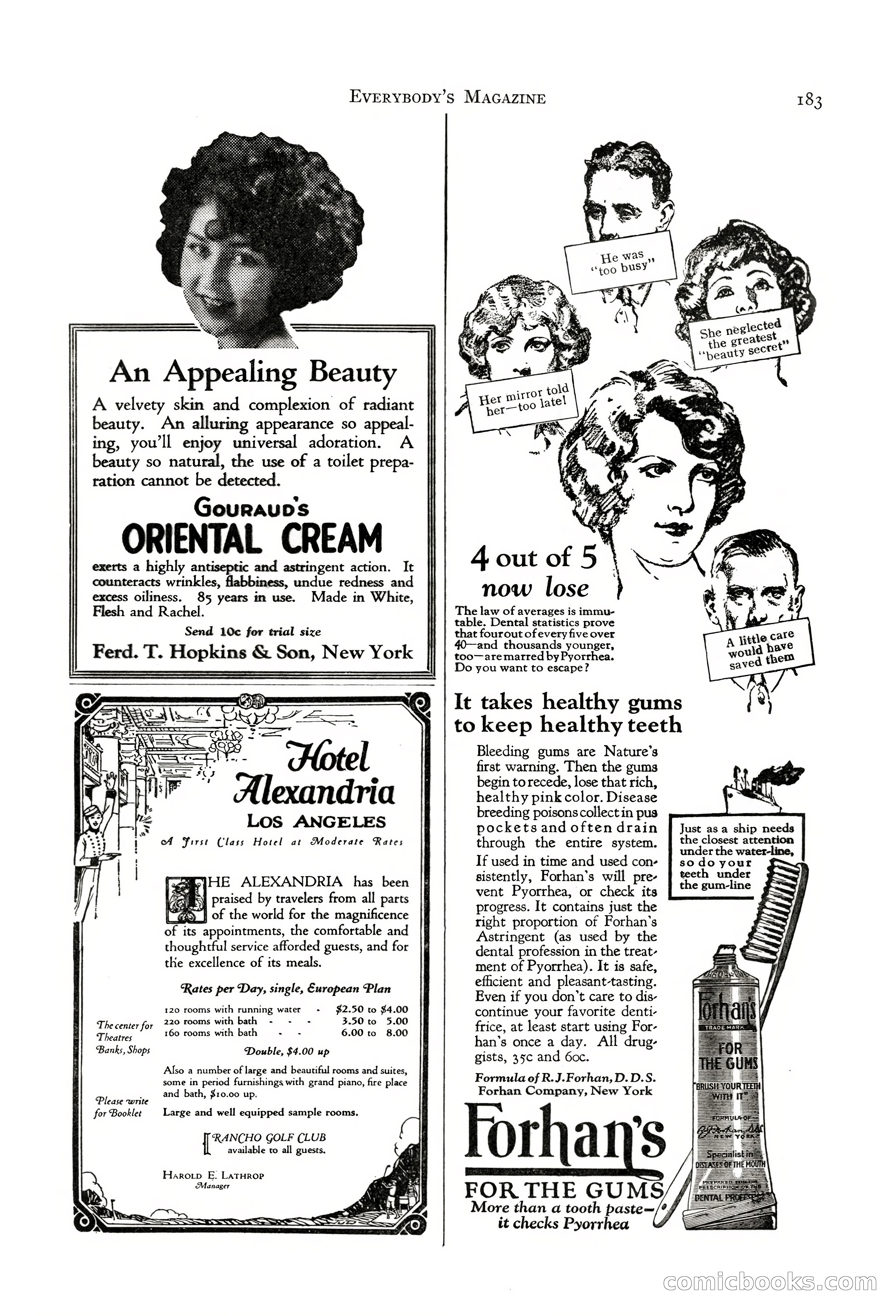 Everybody's Magazine, August 1925 — page 185 of 188