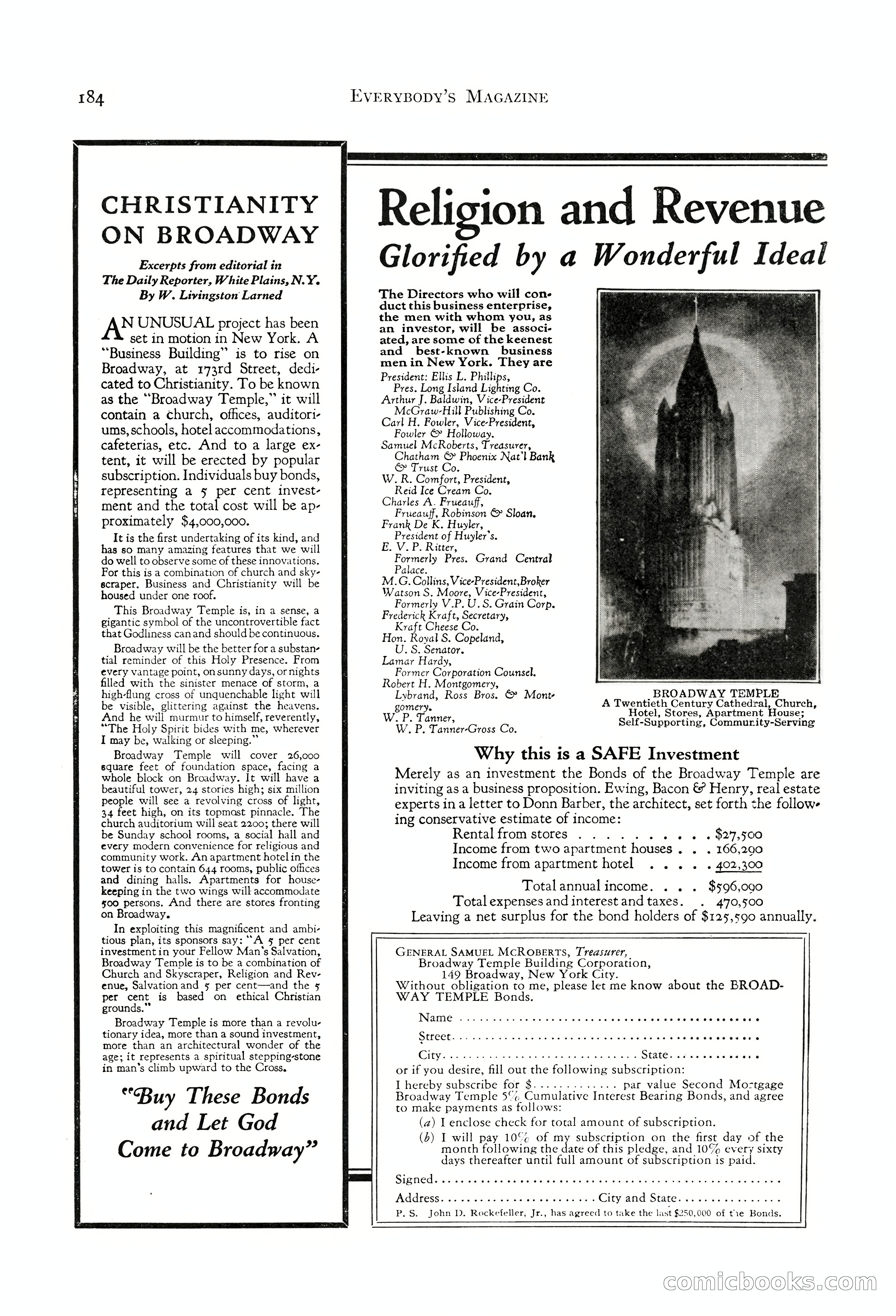 Everybody's Magazine, August 1925 — page 186 of 188