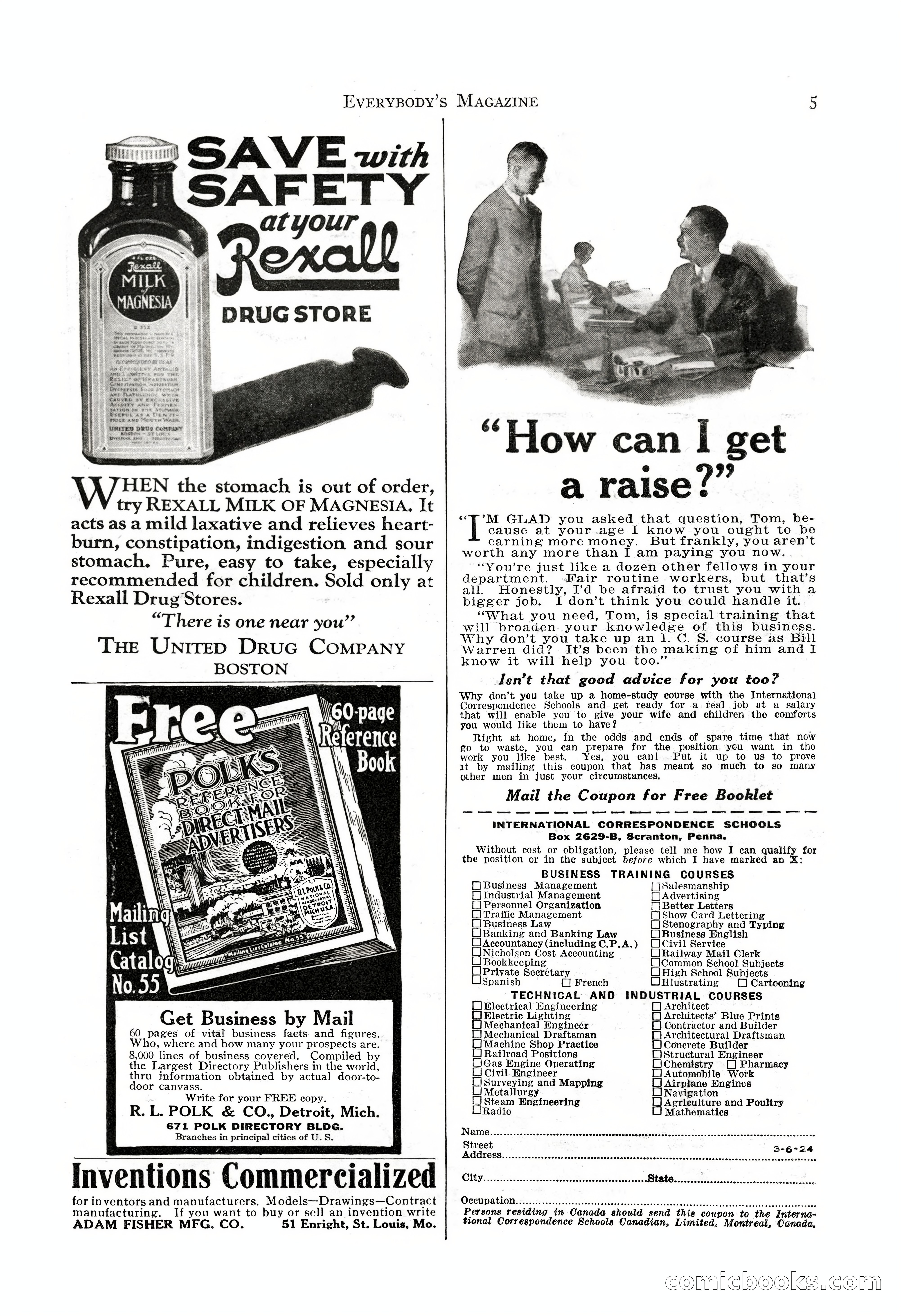 Everybody's Magazine, September 1925 — page 7 of 188