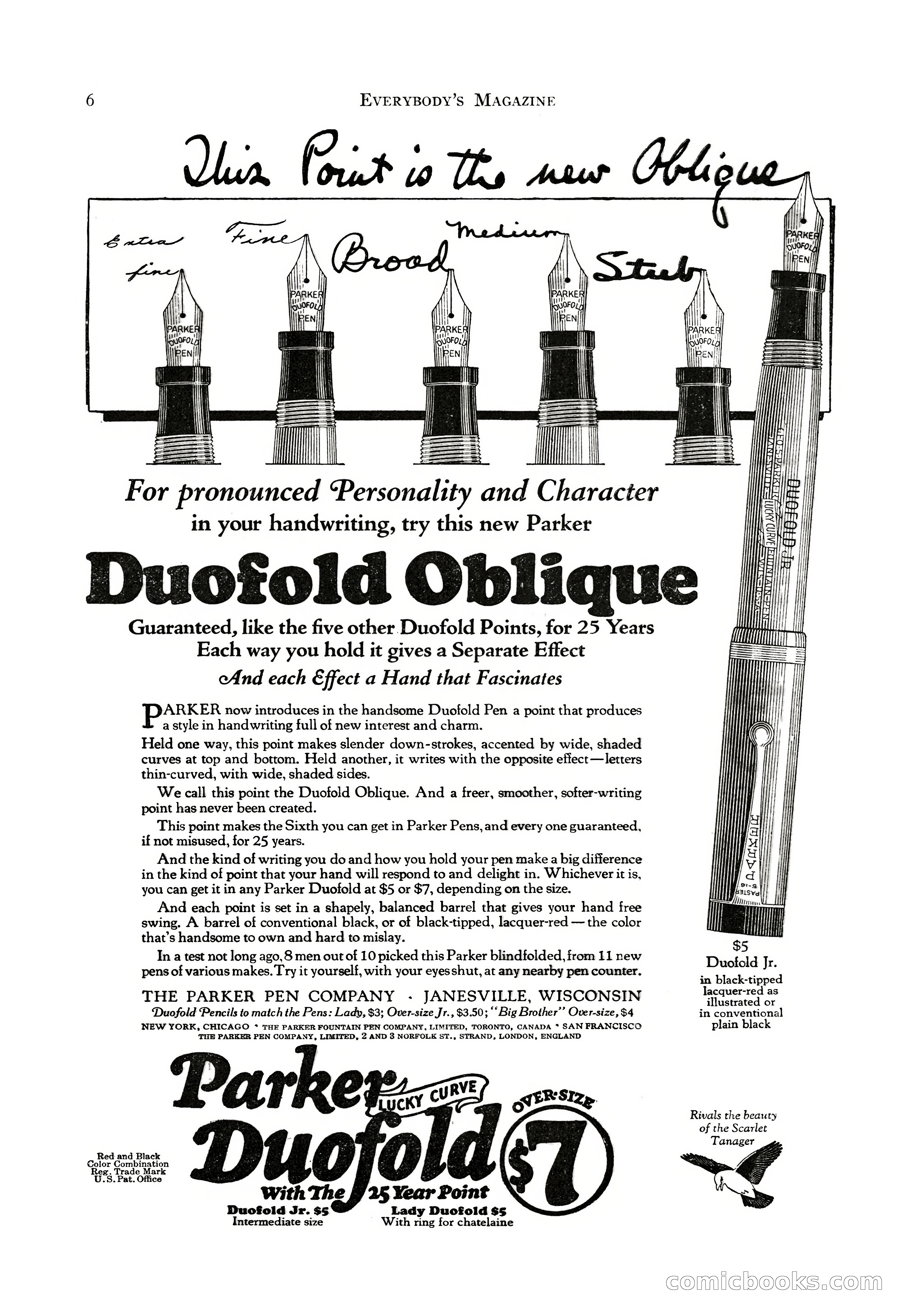 Everybody's Magazine, September 1925 — page 8 of 188
