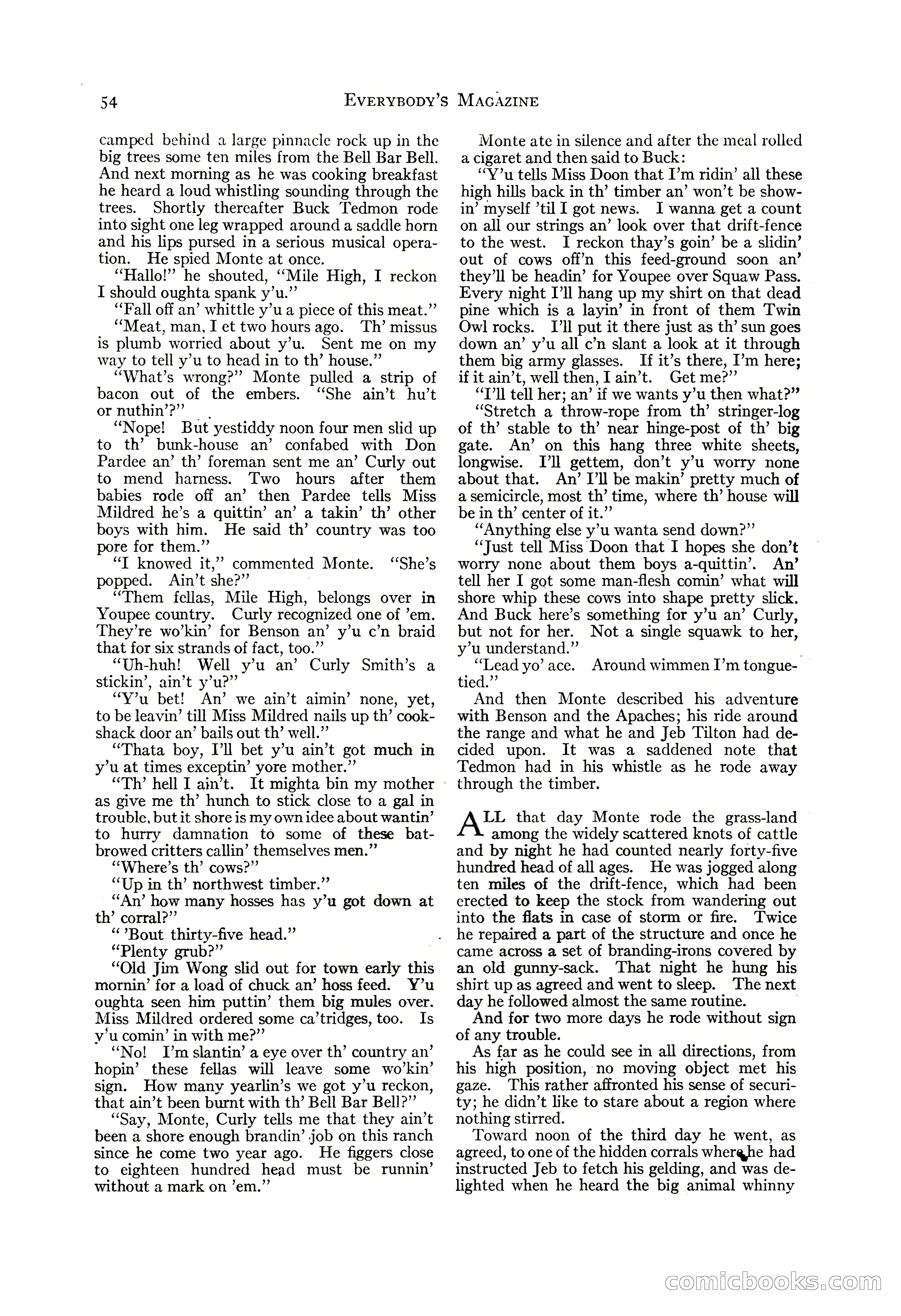 Everybody's Magazine, September 1925 — page 56 of 188
