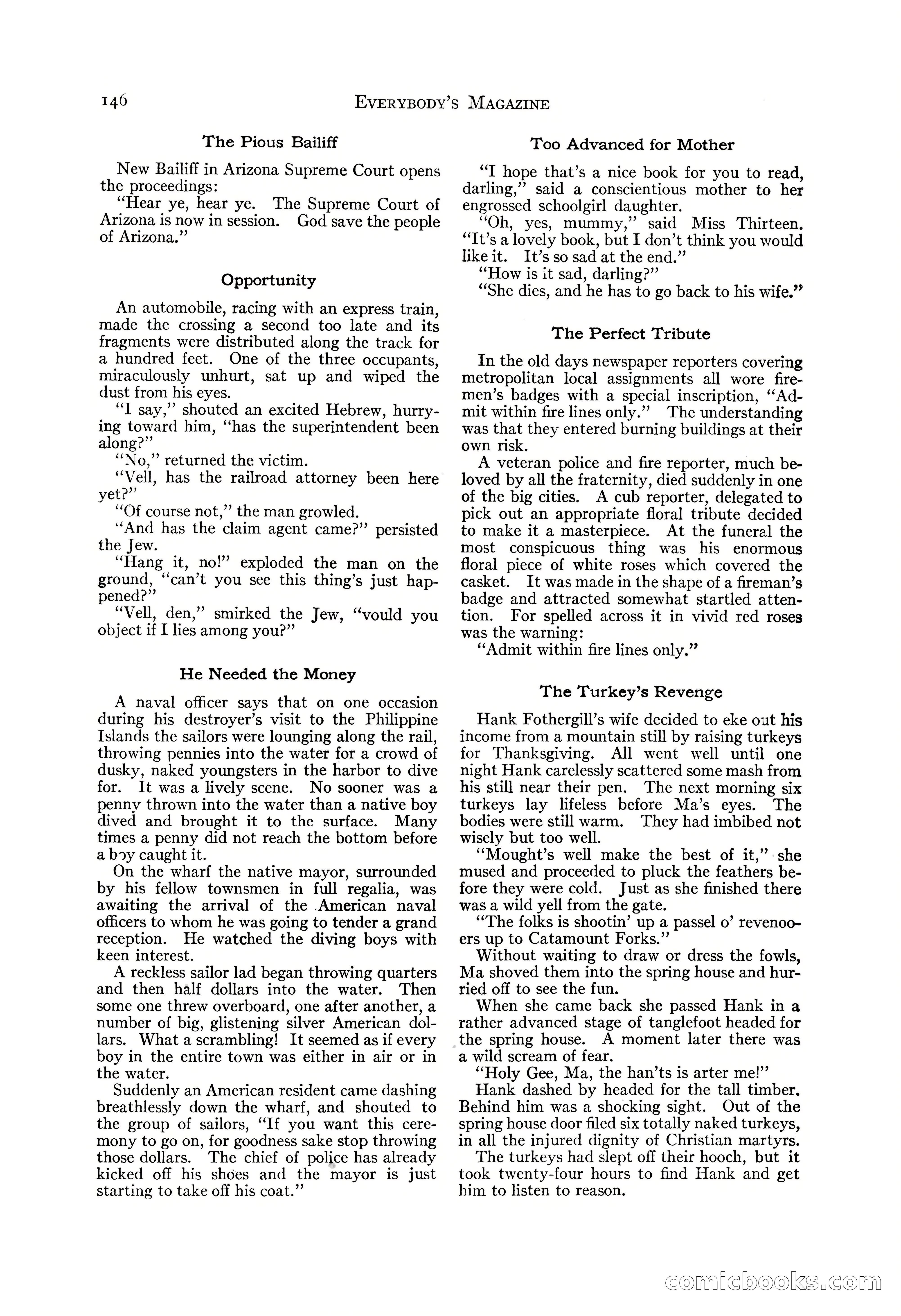 Everybody's Magazine, September 1925 — page 148 of 188