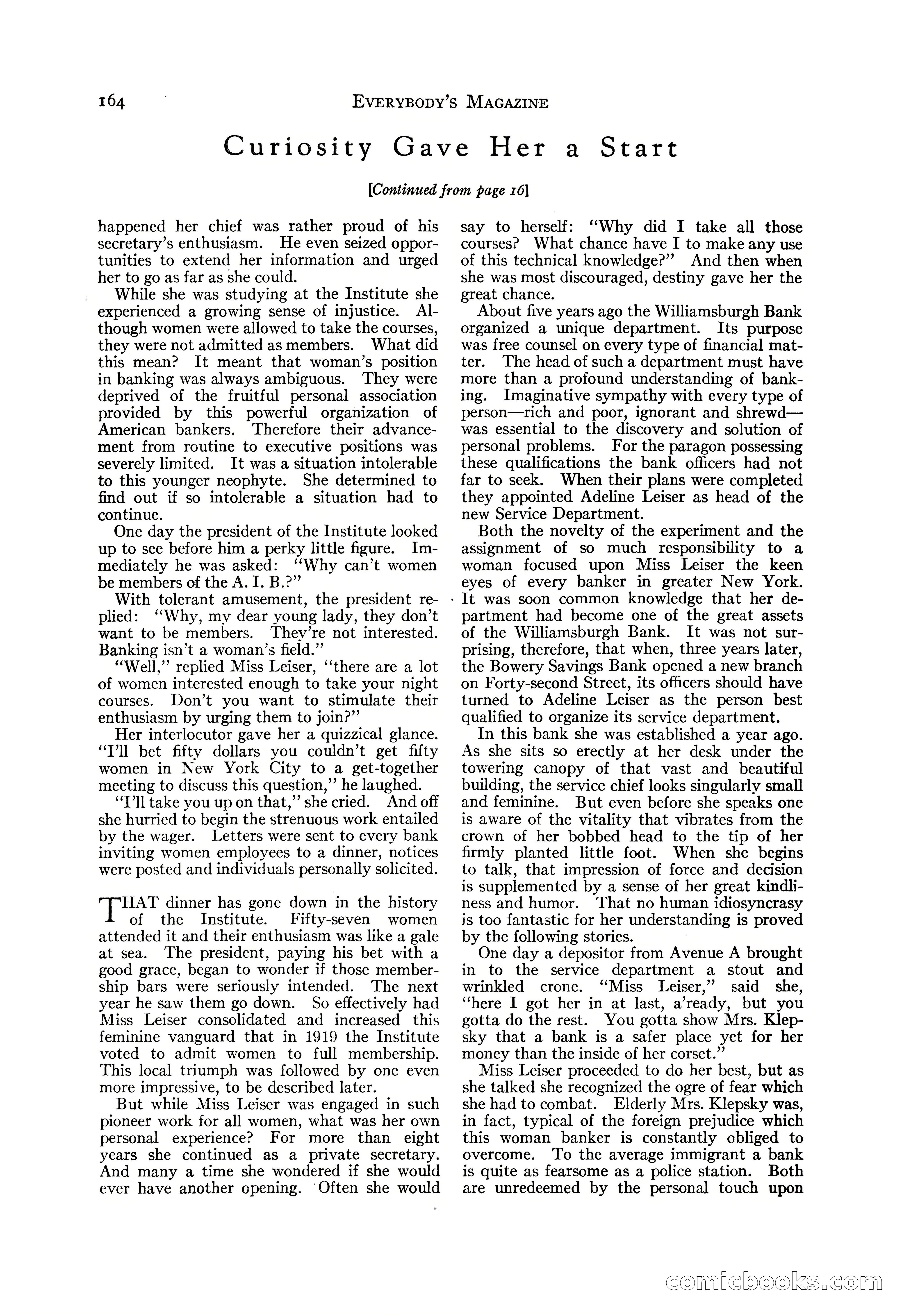 Everybody's Magazine, September 1925 — page 166 of 188