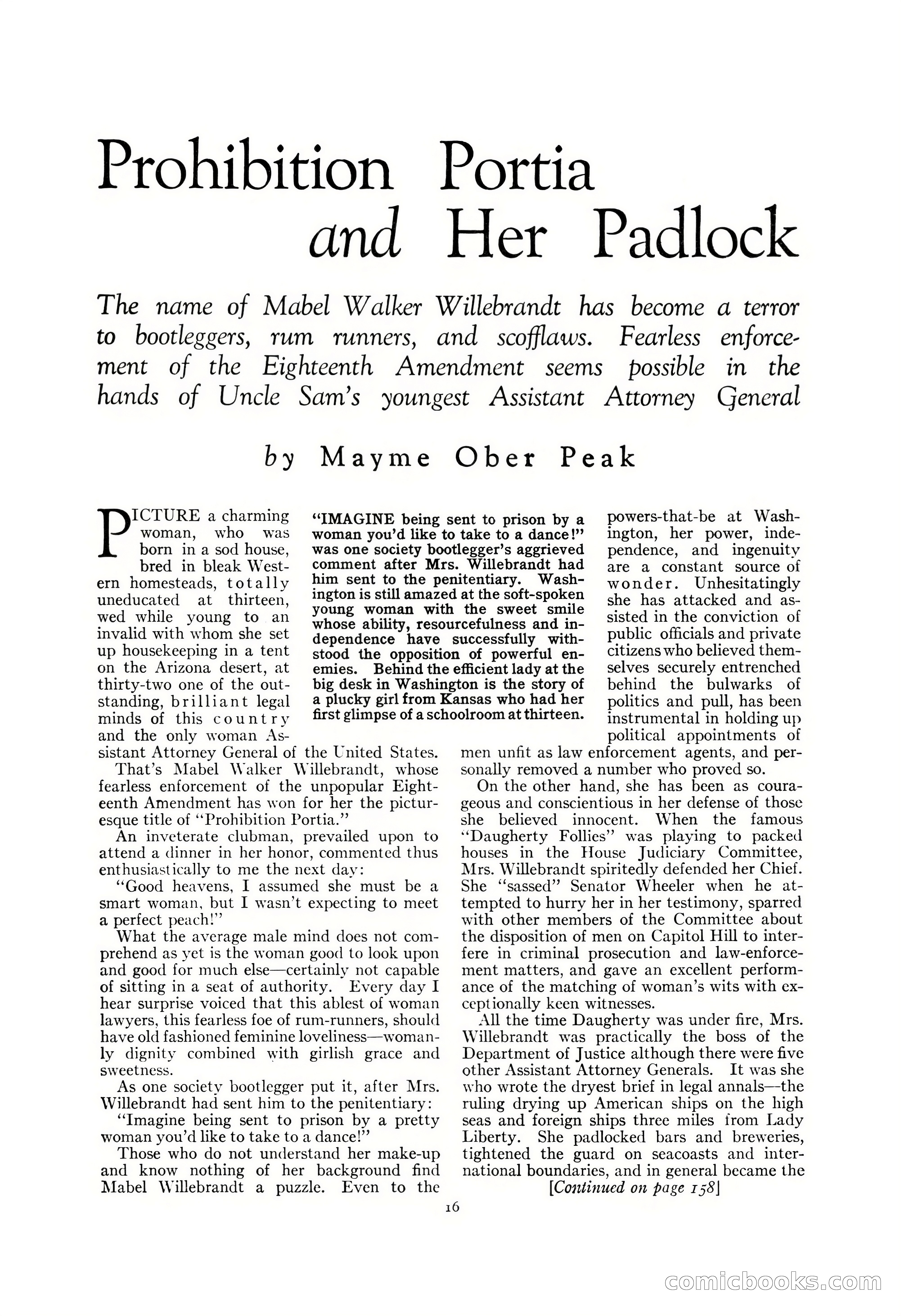 Everybody's Magazine, June 1926 — page 18 of 190
