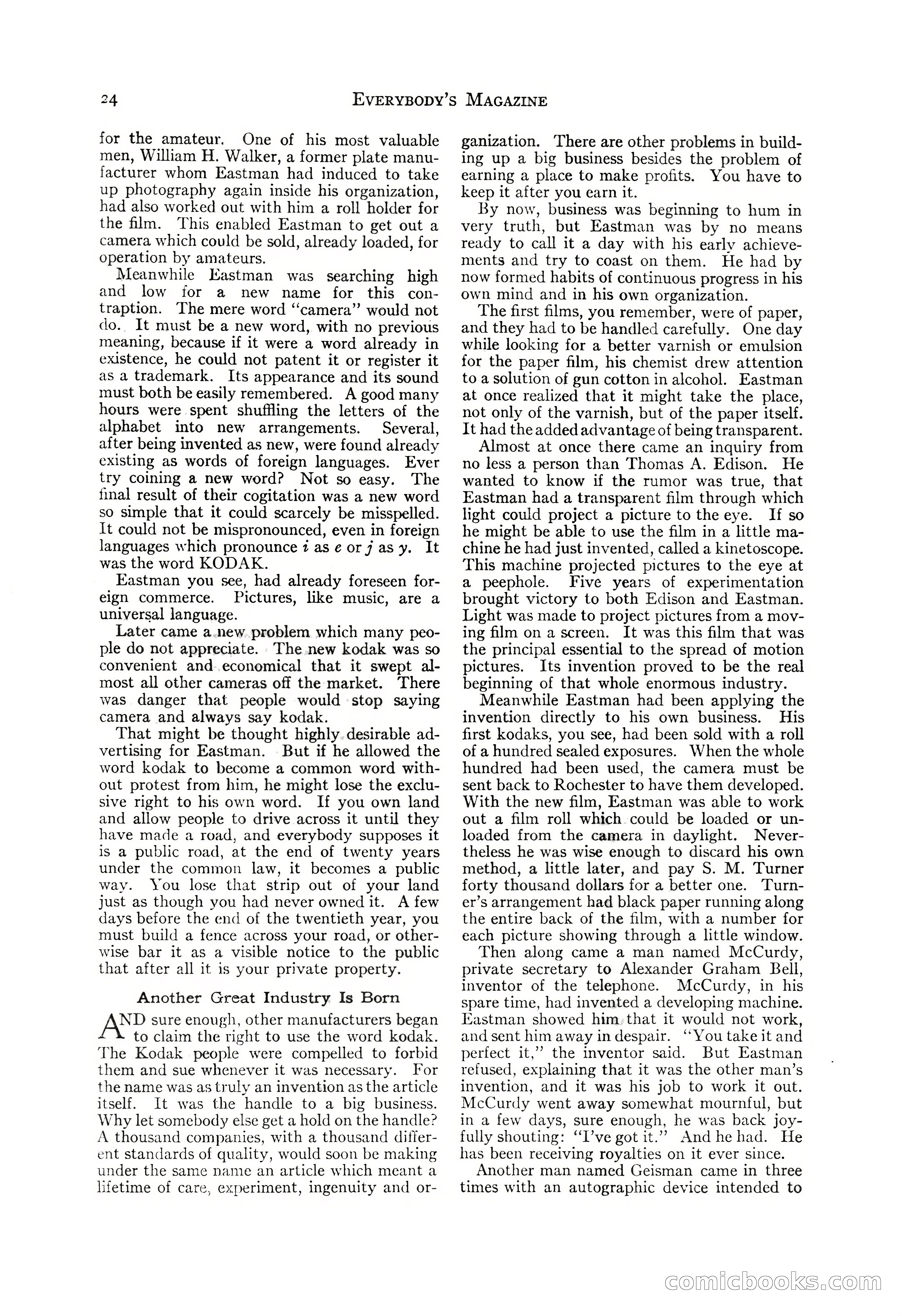Everybody's Magazine, June 1926 — page 26 of 190
