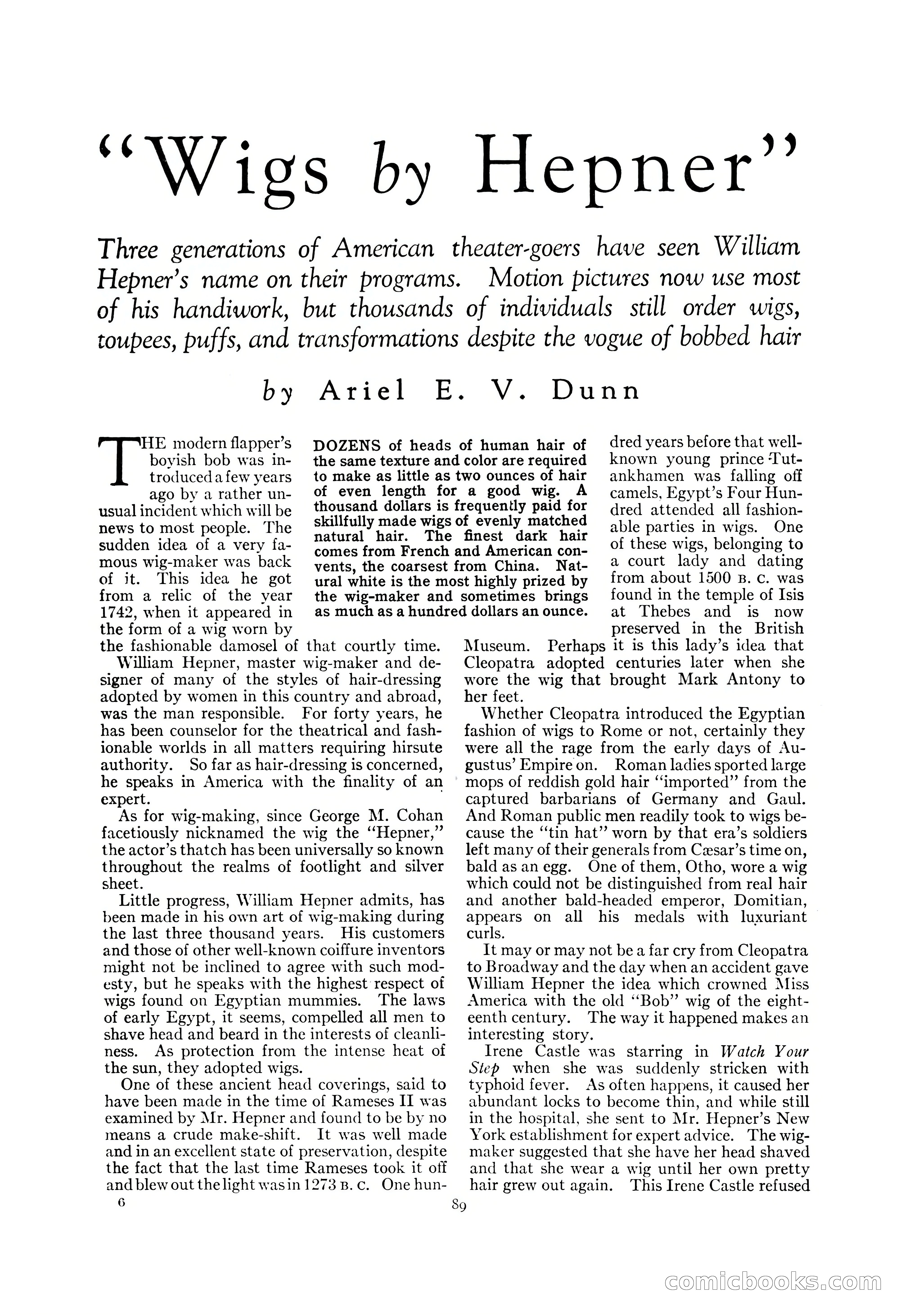 Everybody's Magazine, June 1926 — page 91 of 190