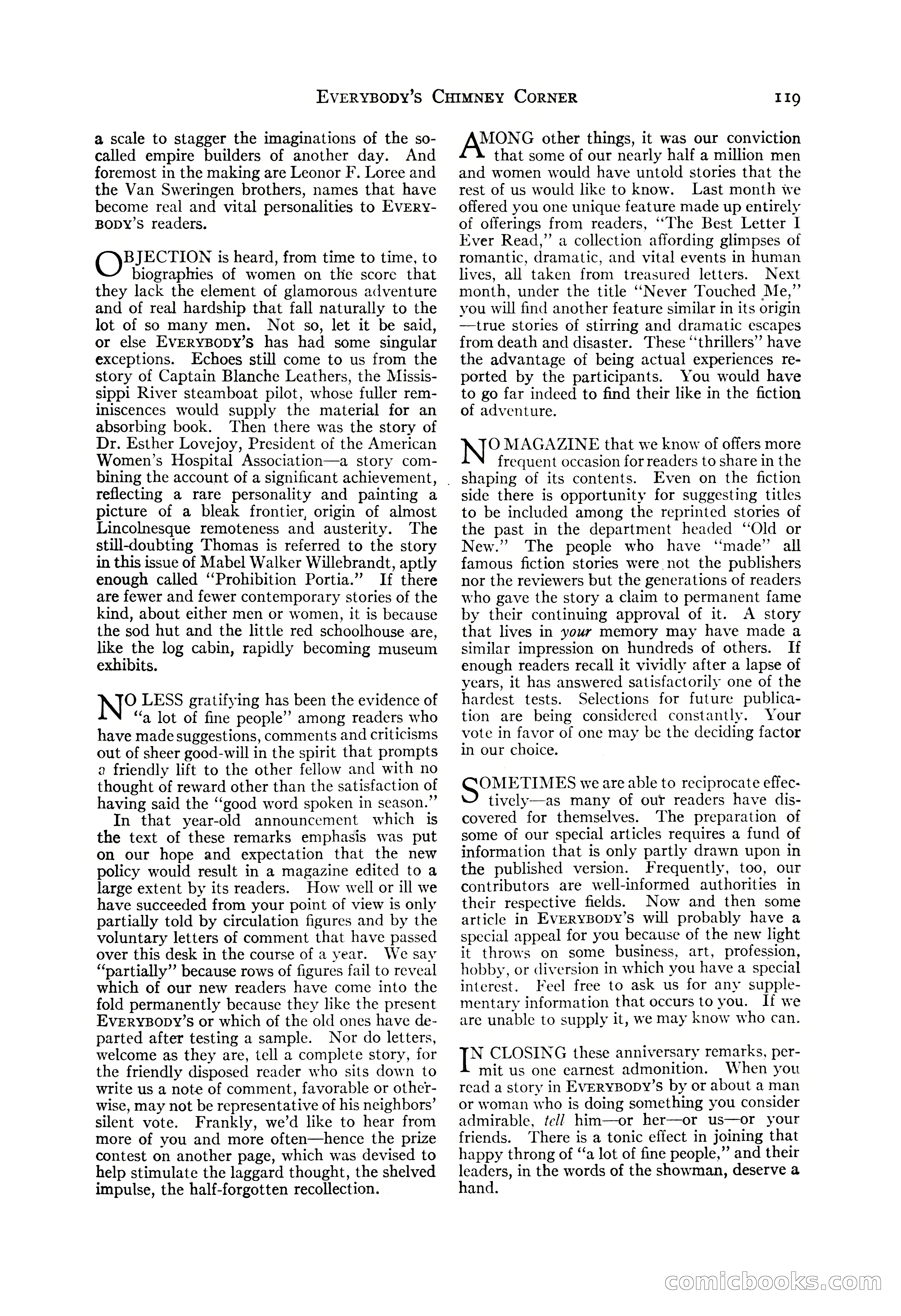 Everybody's Magazine, June 1926 — page 121 of 190