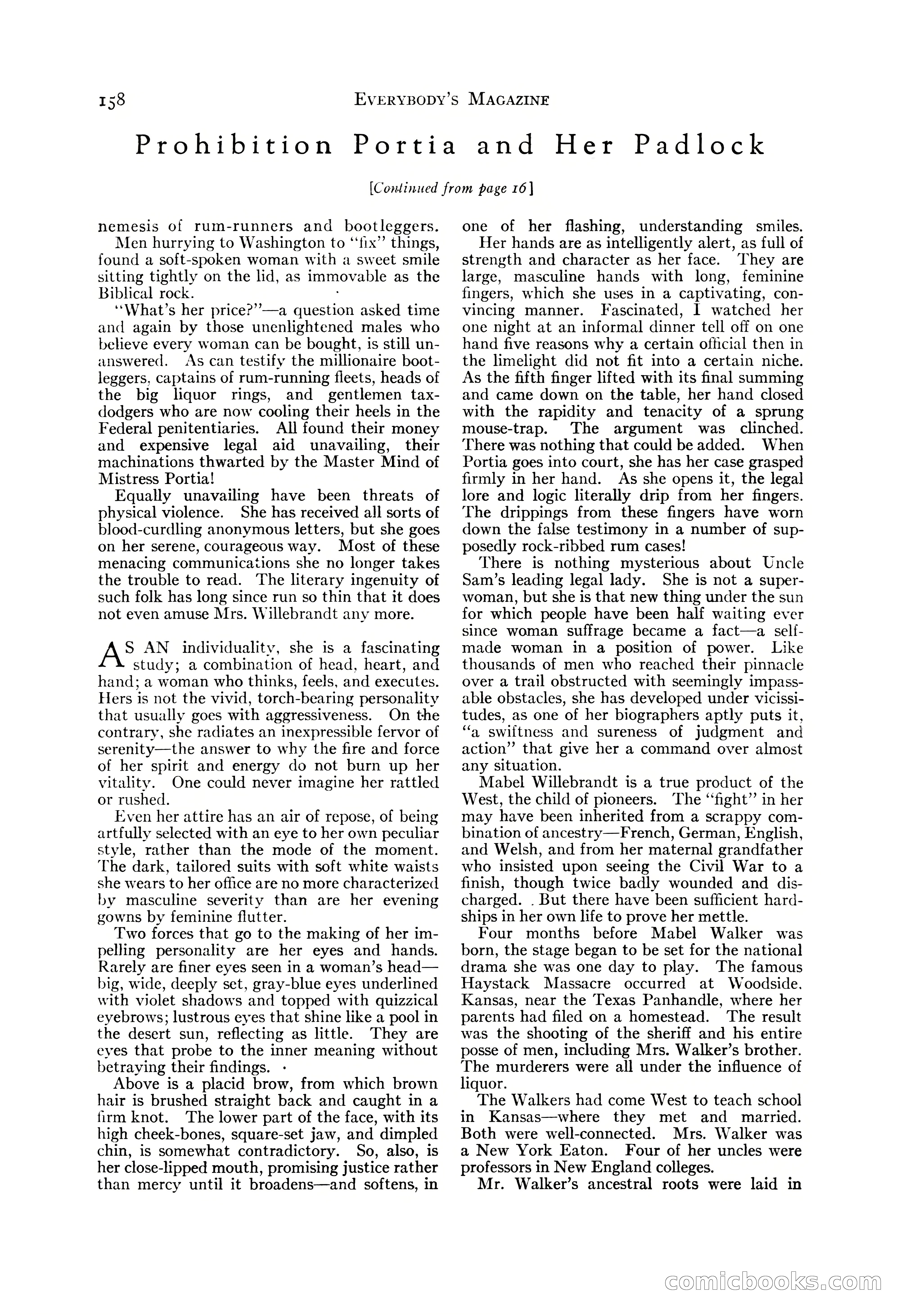 Everybody's Magazine, June 1926 — page 160 of 190