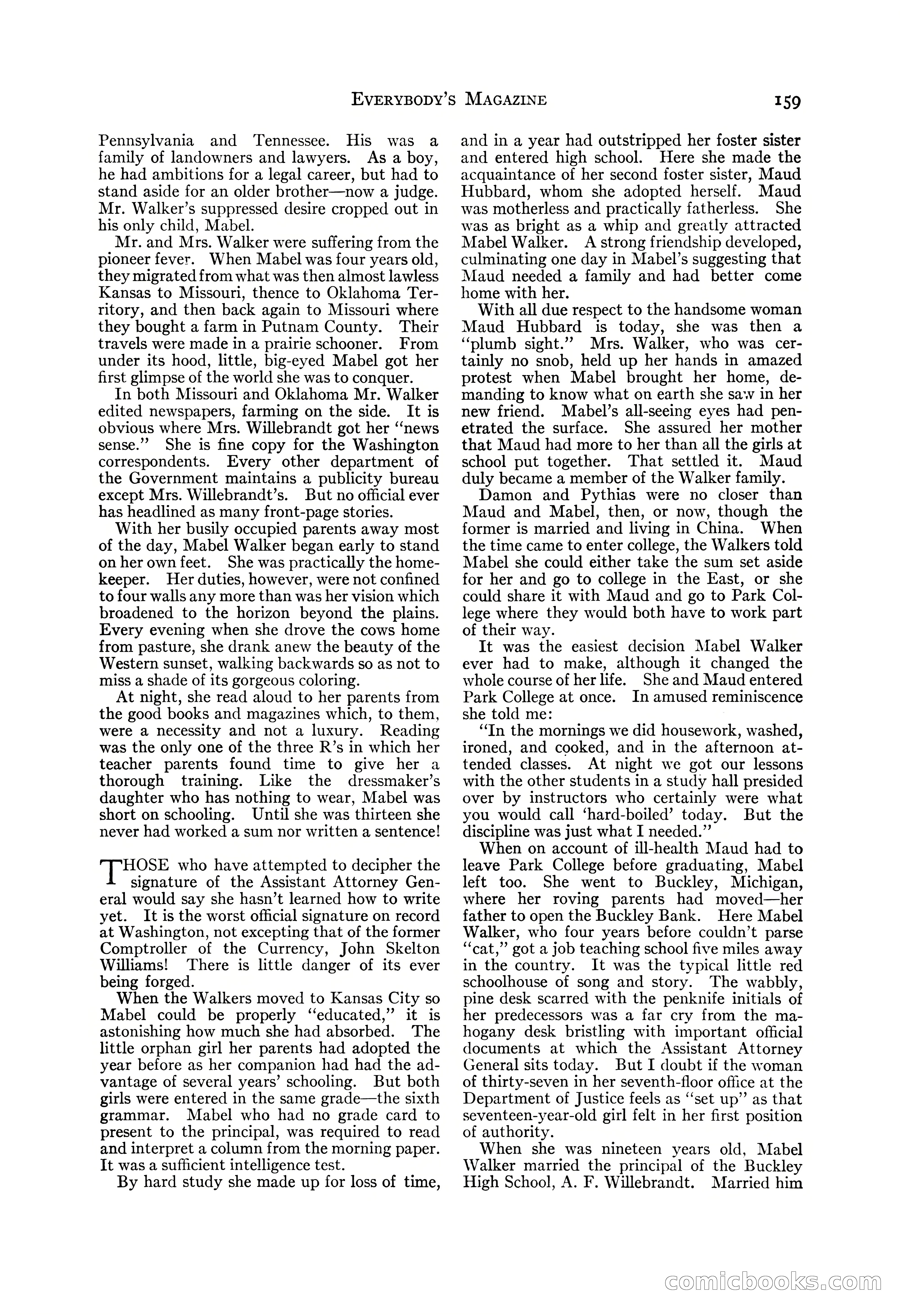 Everybody's Magazine, June 1926 — page 161 of 190