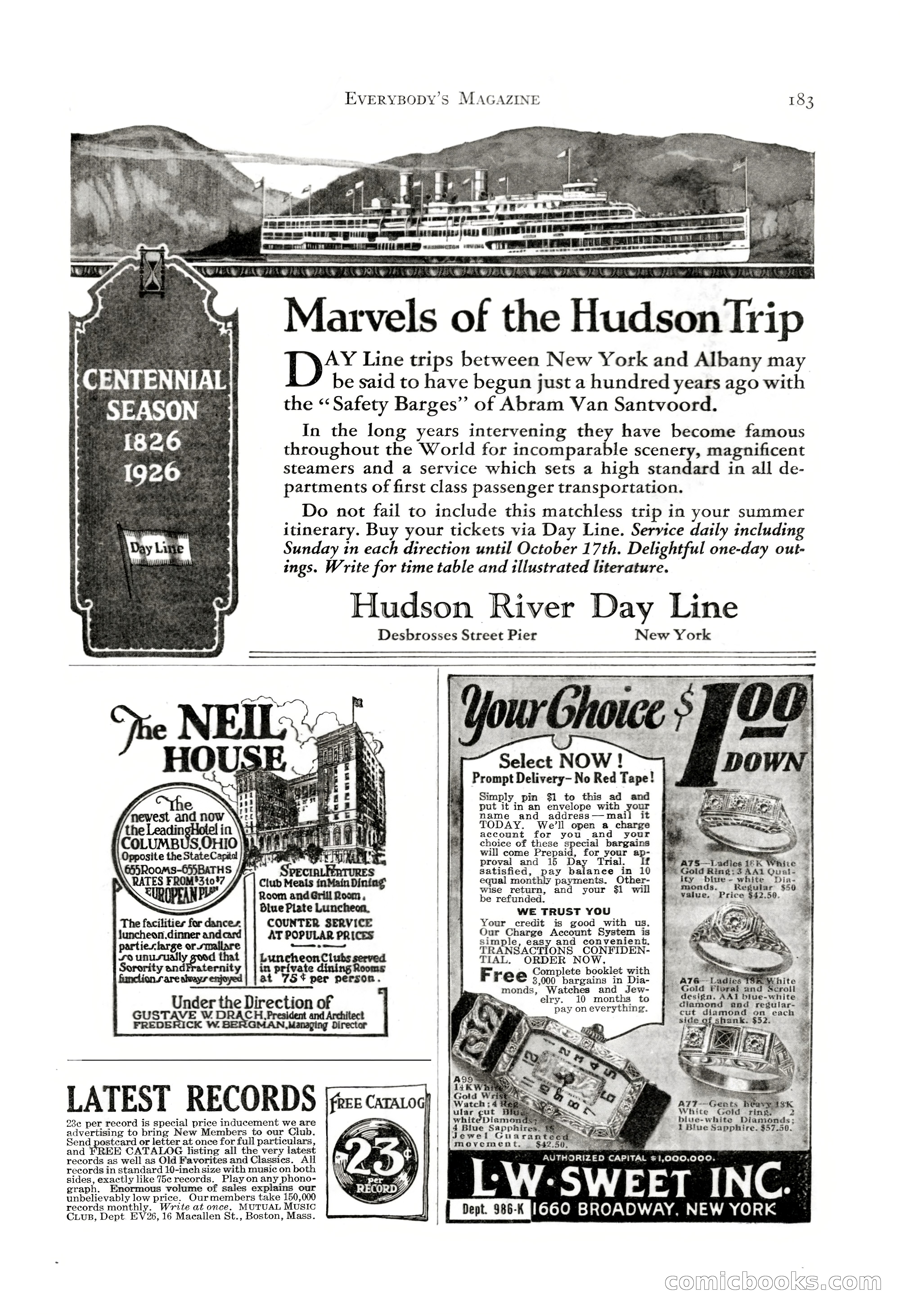Everybody's Magazine, June 1926 — page 187 of 190
