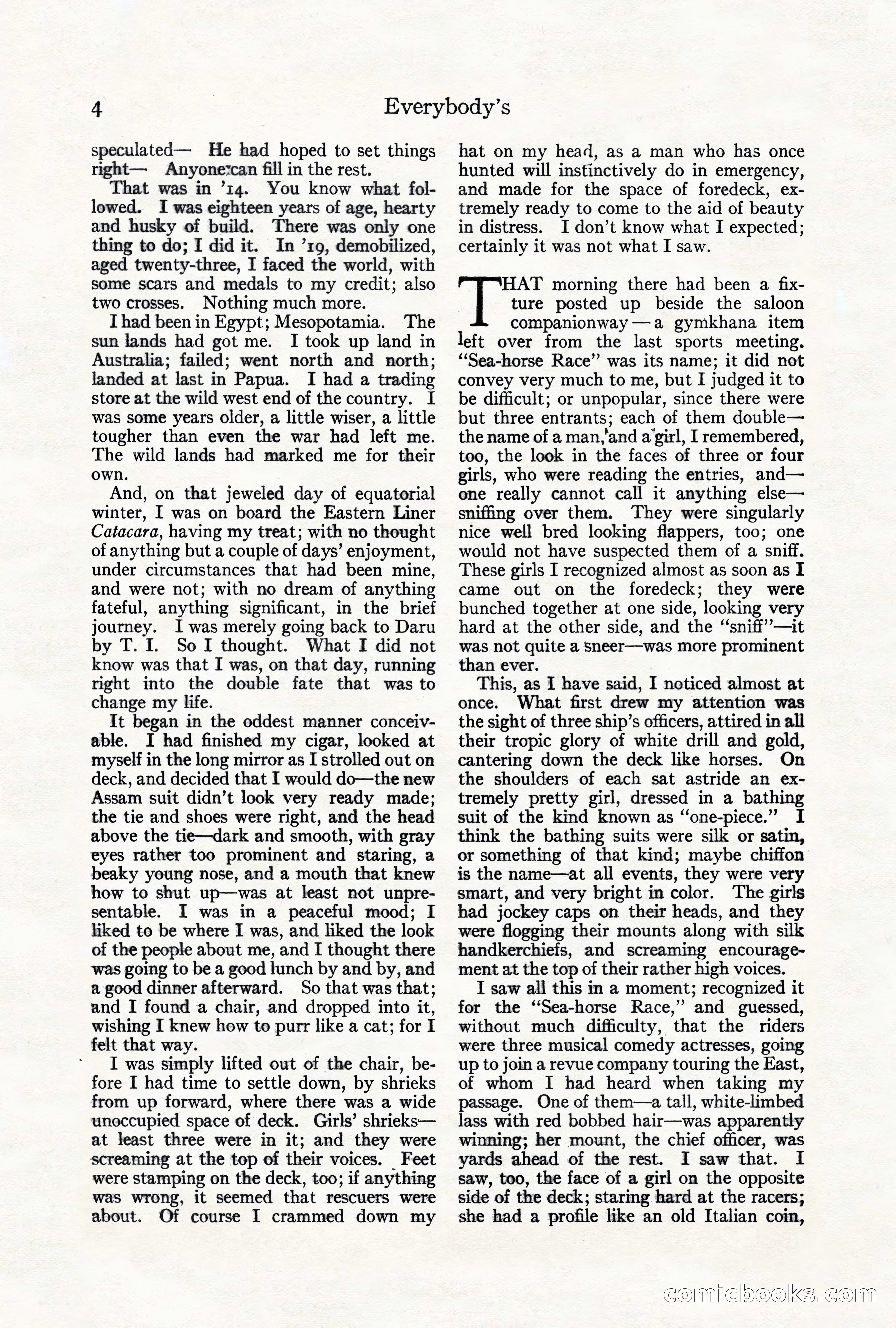 Everybody's Magazine, February 1927 — page 10 of 190