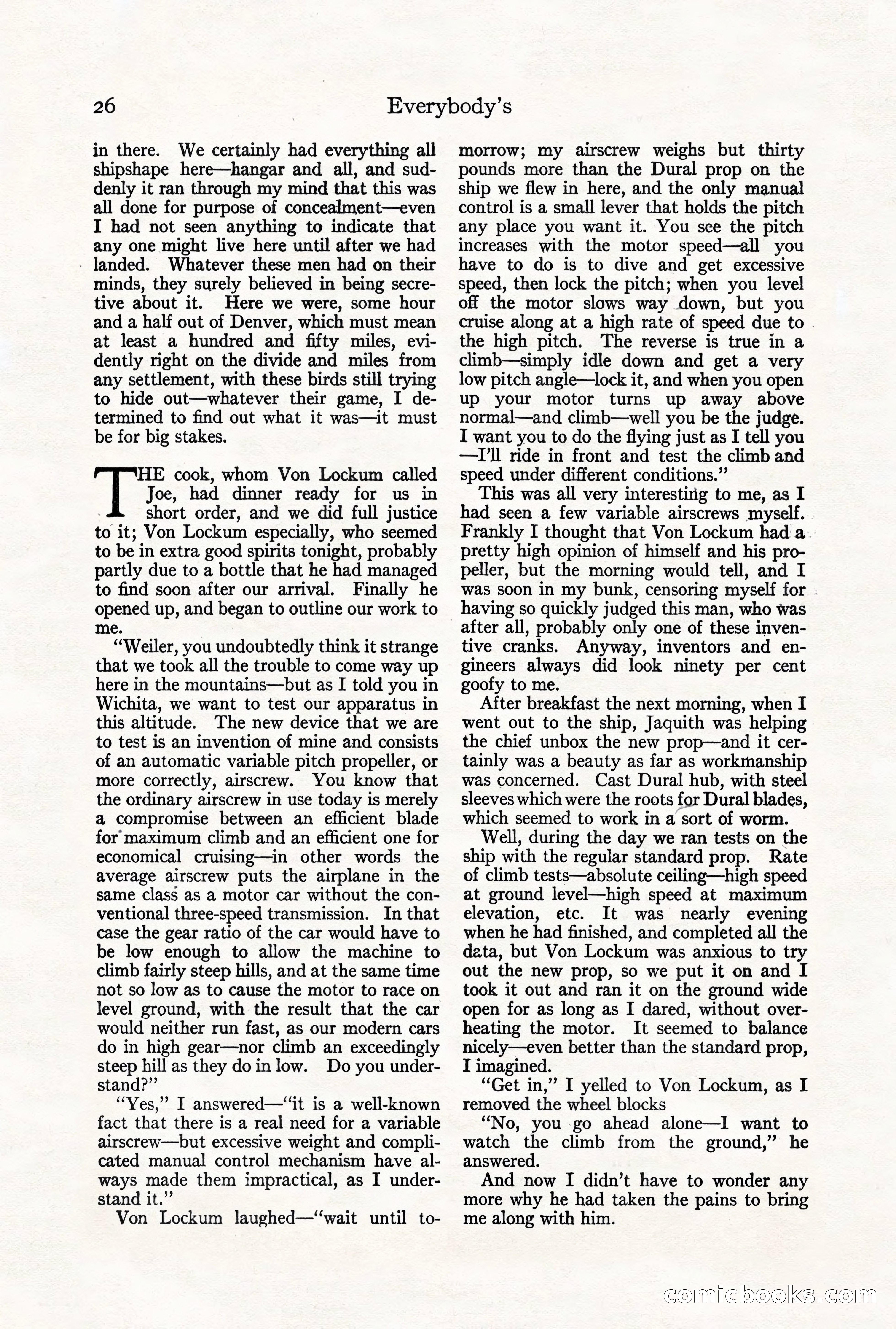 Everybody's Magazine, February 1927 — page 32 of 190