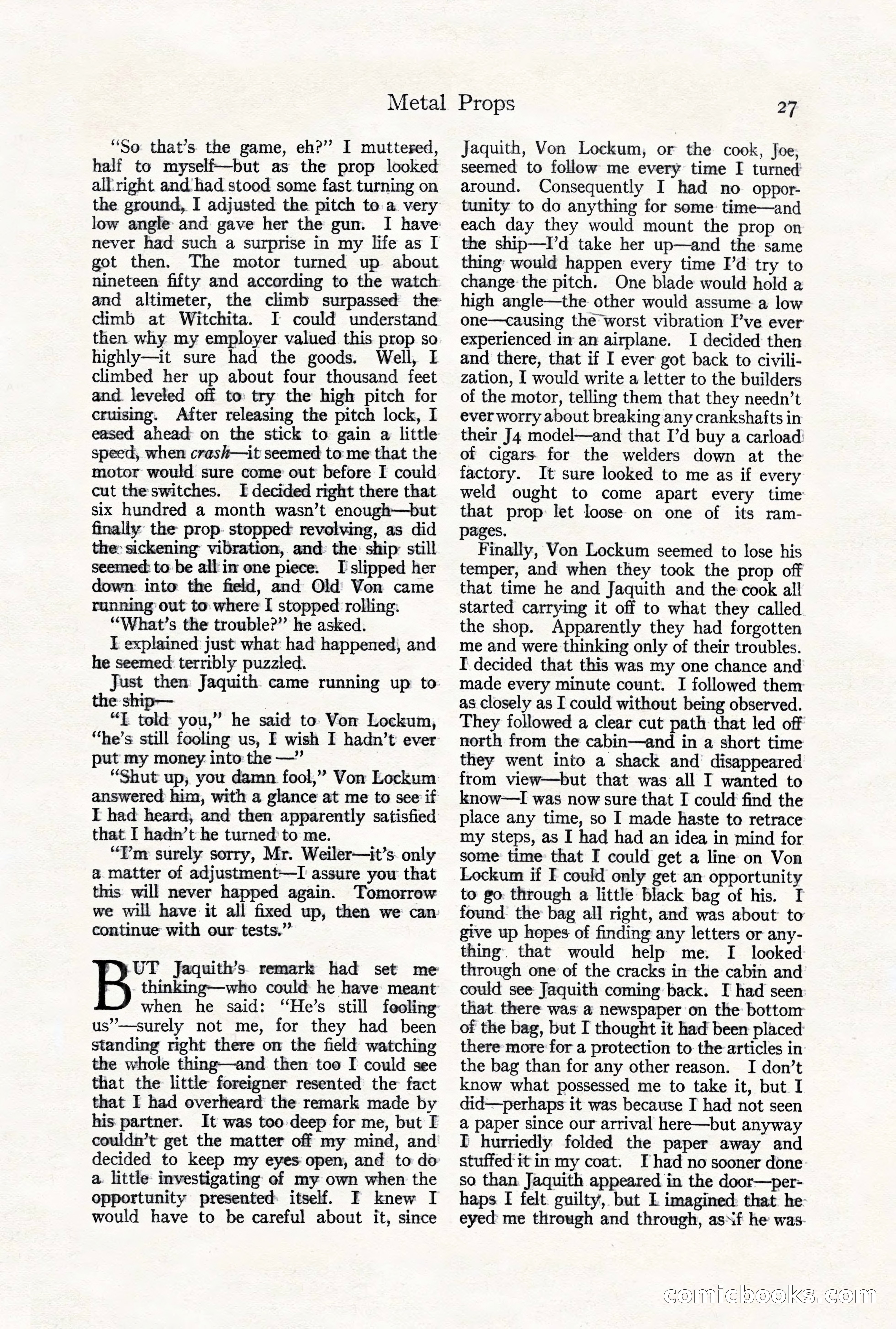 Everybody's Magazine, February 1927 — page 33 of 190