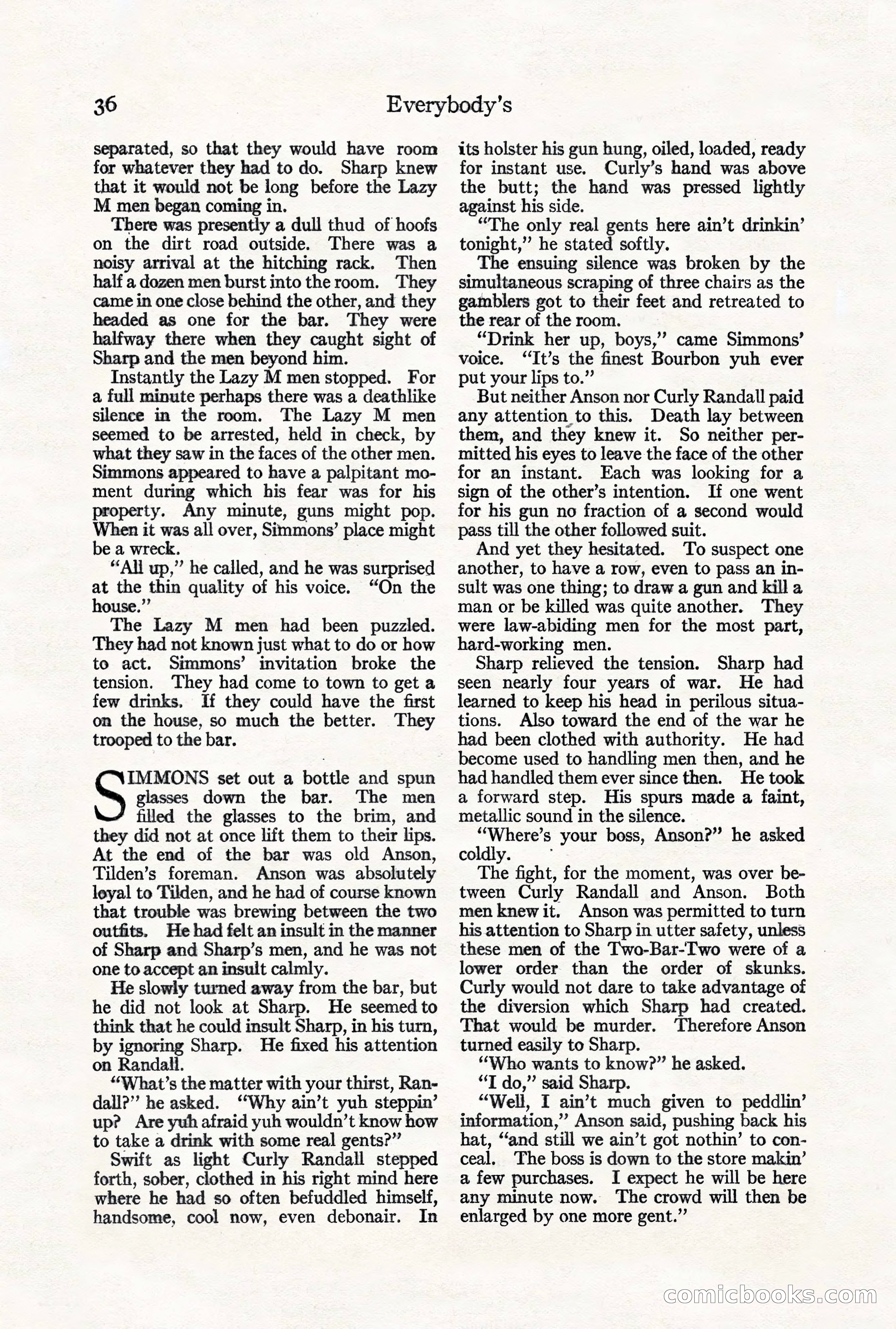 Everybody's Magazine, February 1927 — page 42 of 190