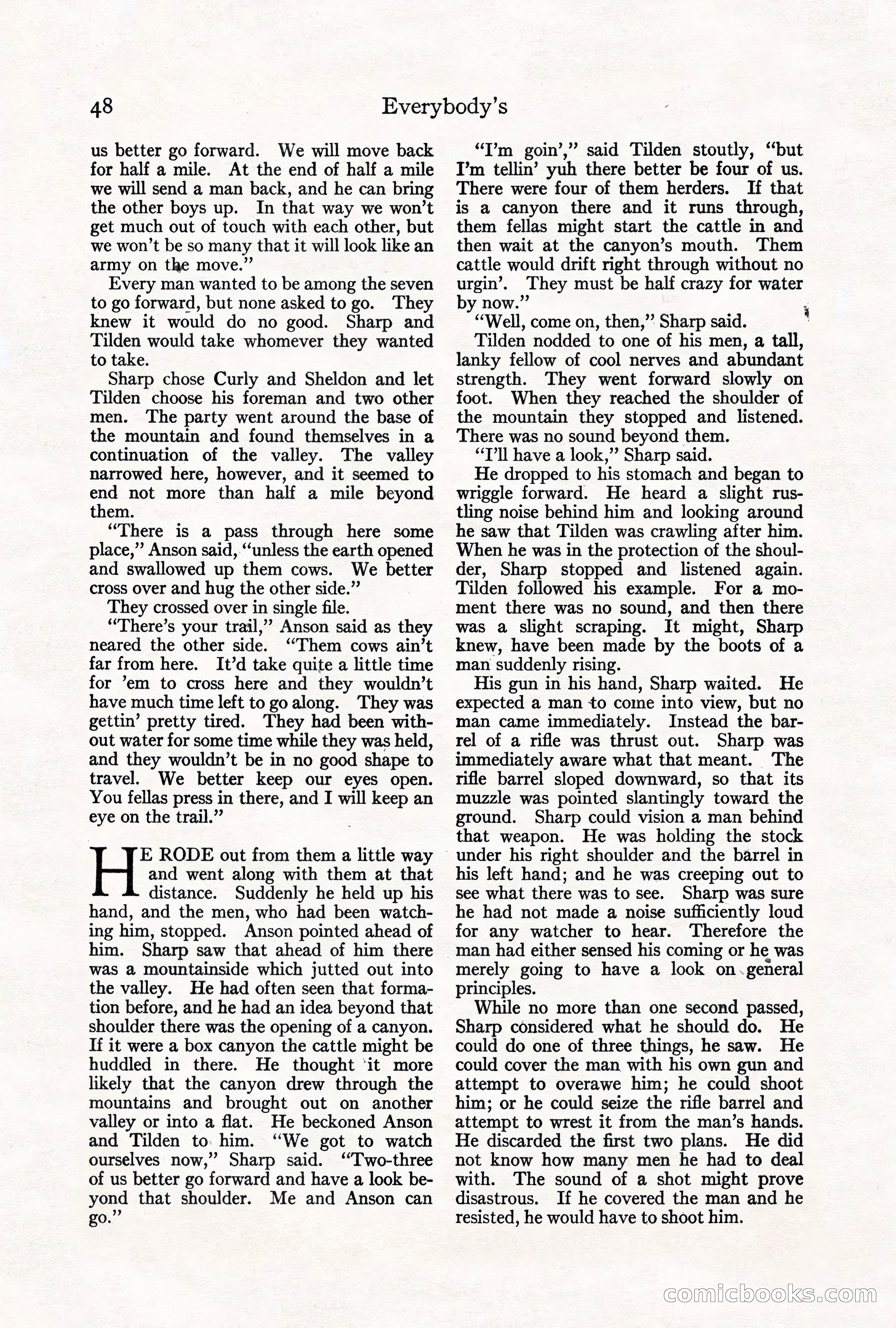 Everybody's Magazine, February 1927 — page 54 of 190