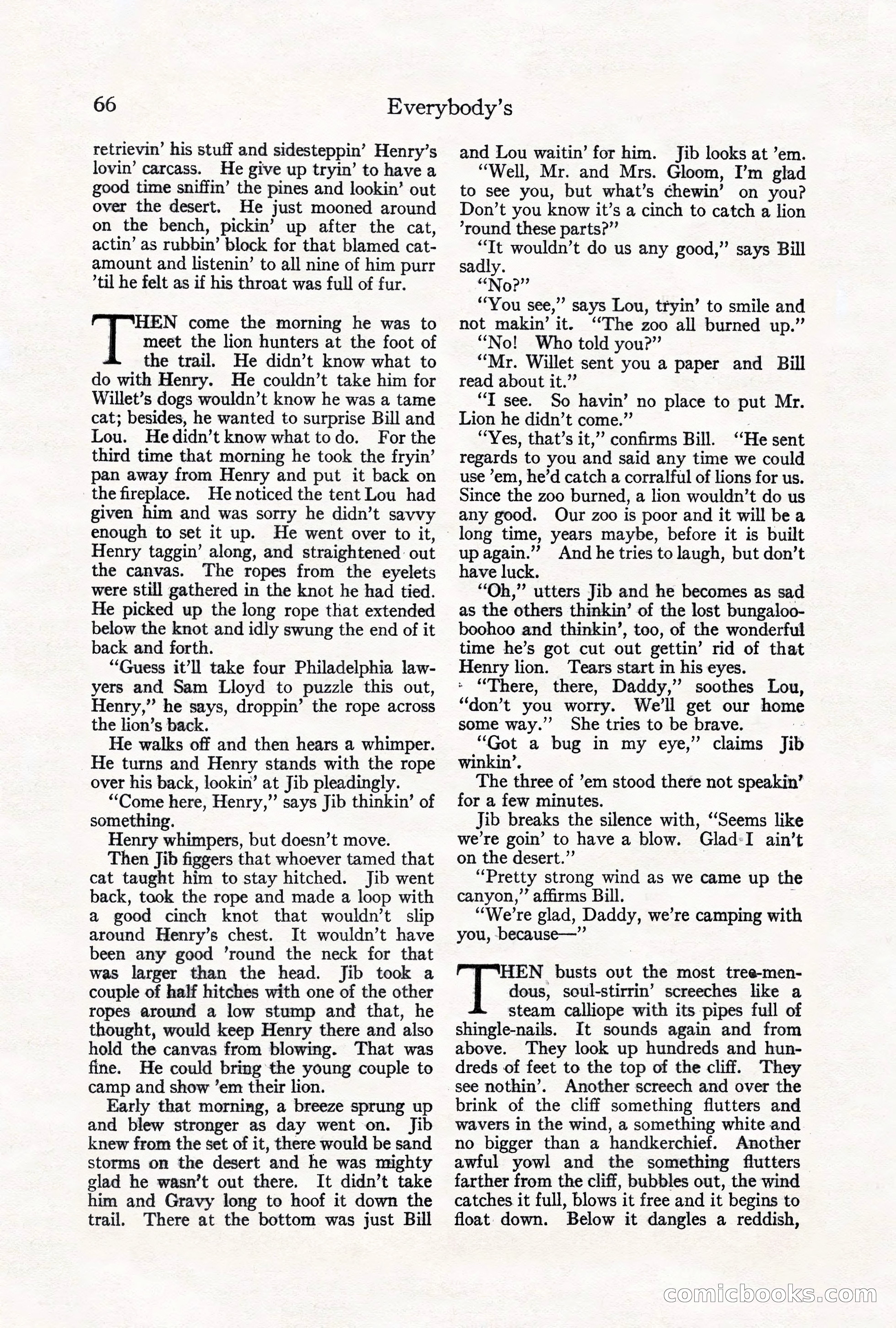 Everybody's Magazine, February 1927 — page 72 of 190