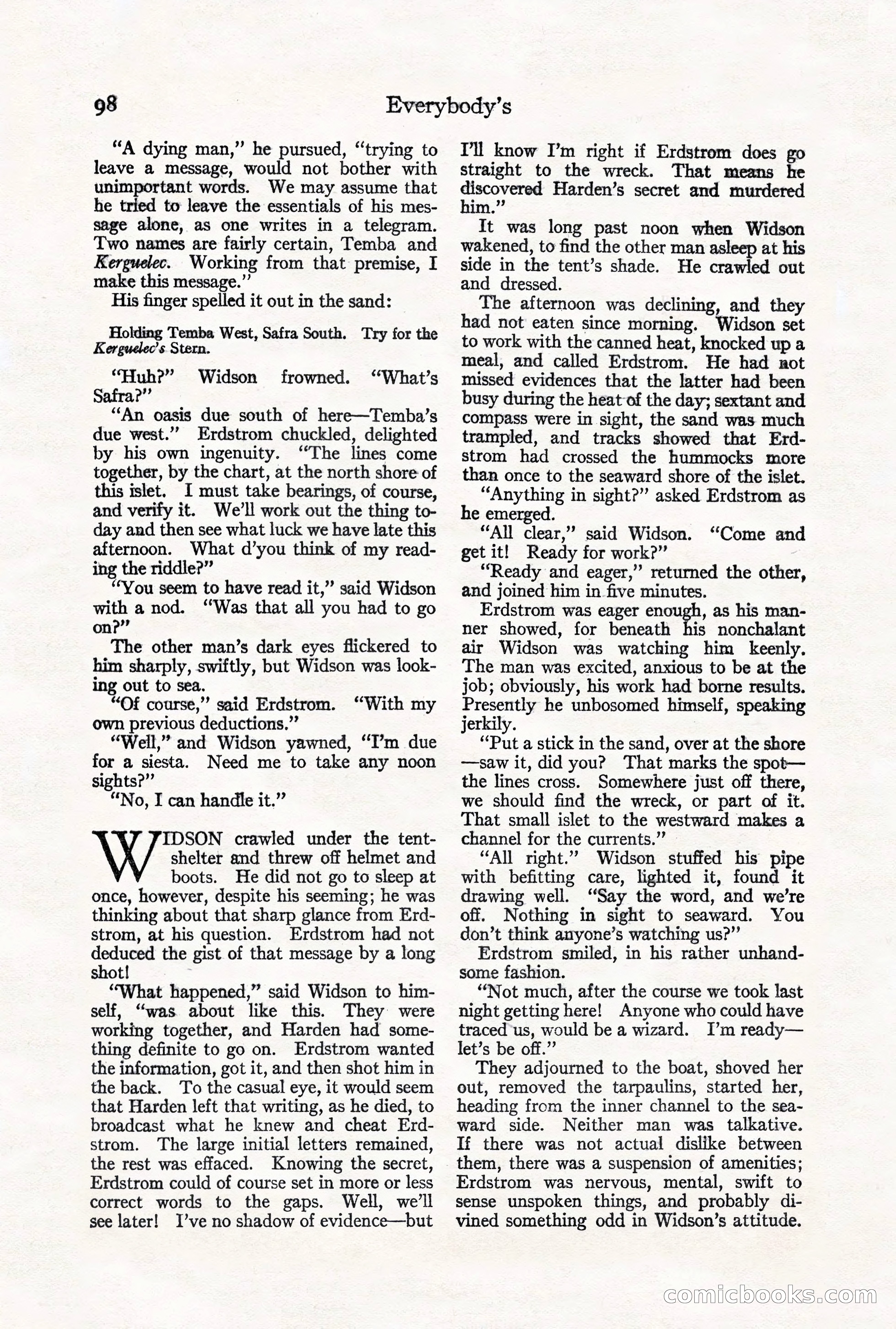 Everybody's Magazine, February 1927 — page 104 of 190