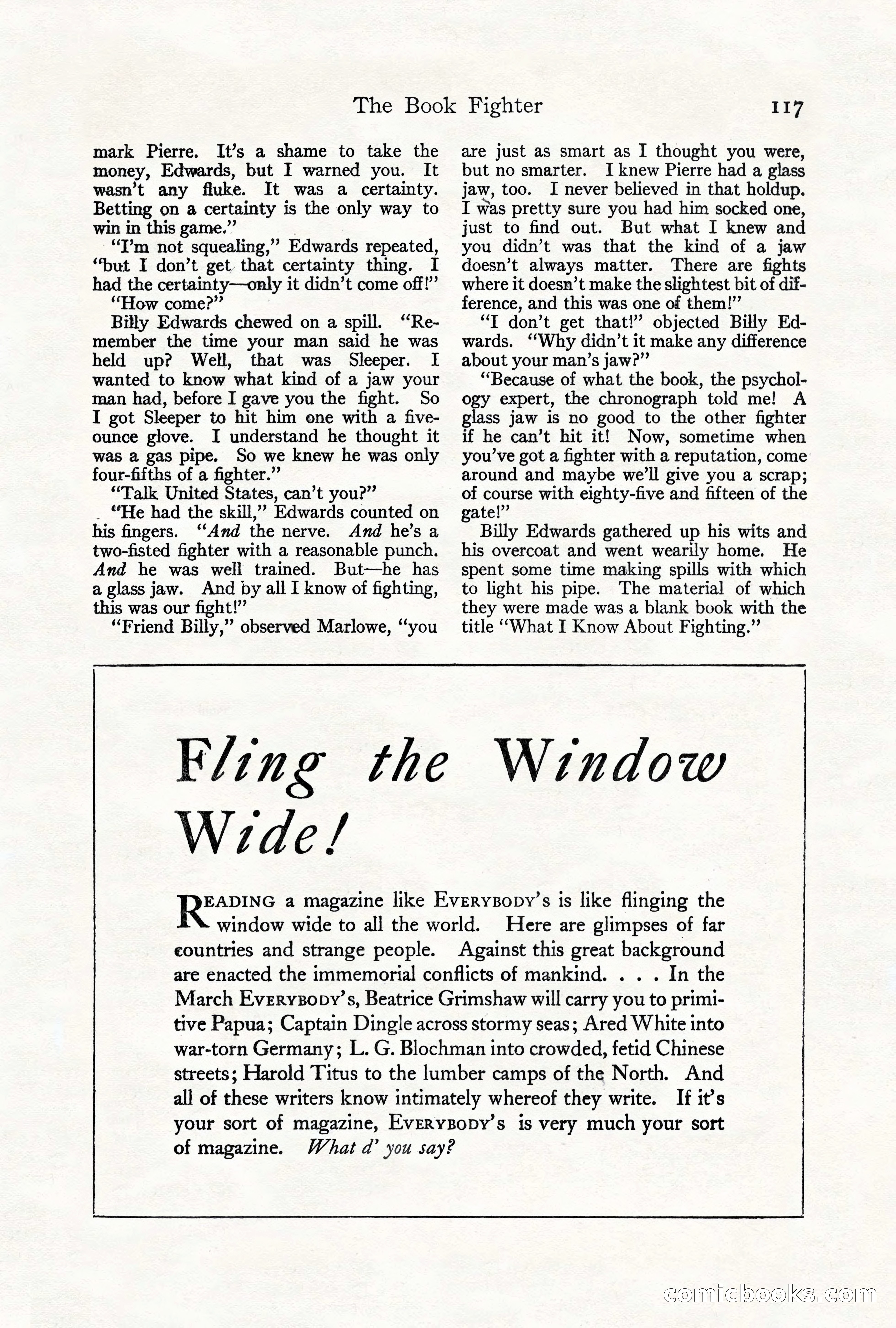 Everybody's Magazine, February 1927 — page 123 of 190