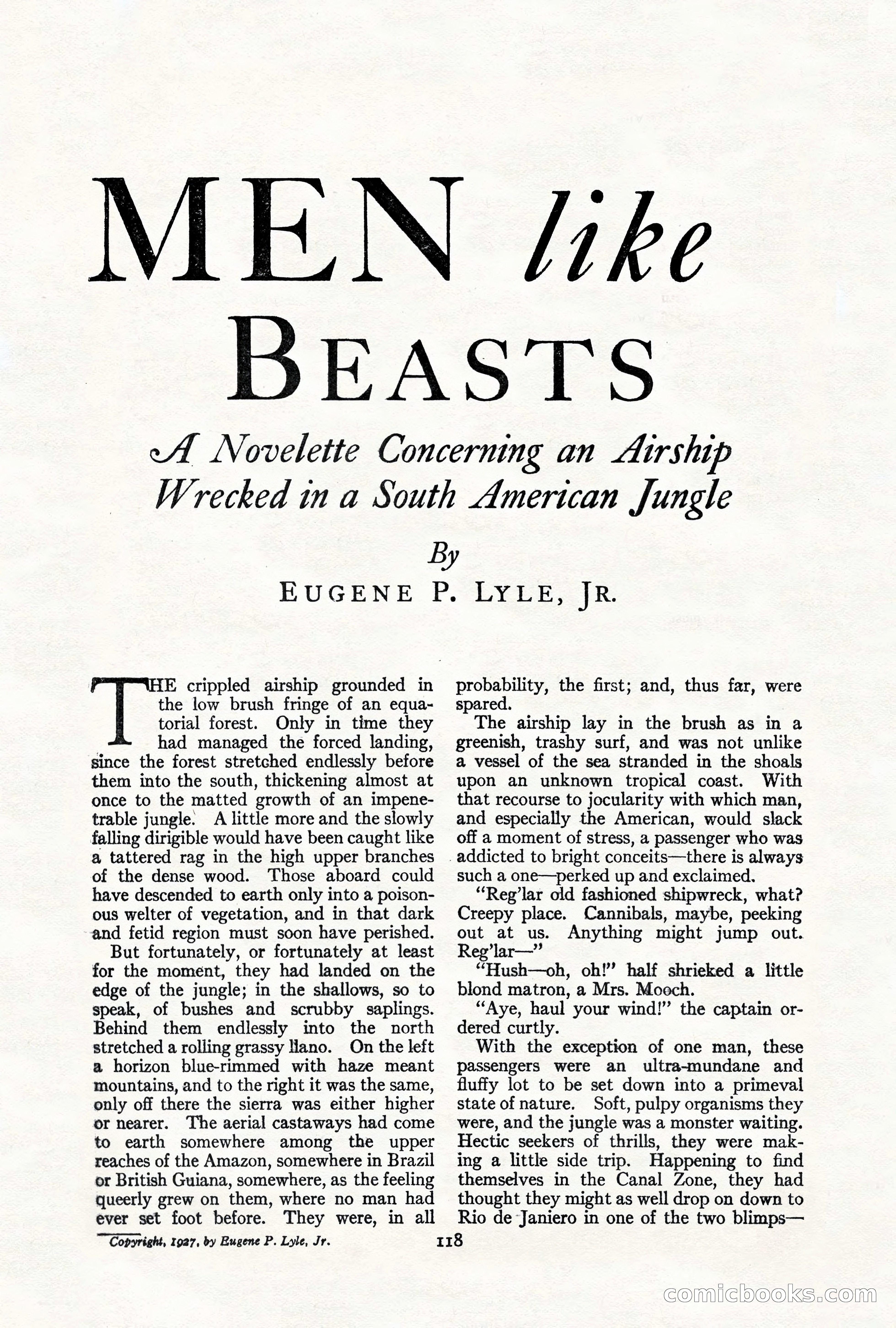 Everybody's Magazine, February 1927 — page 124 of 190