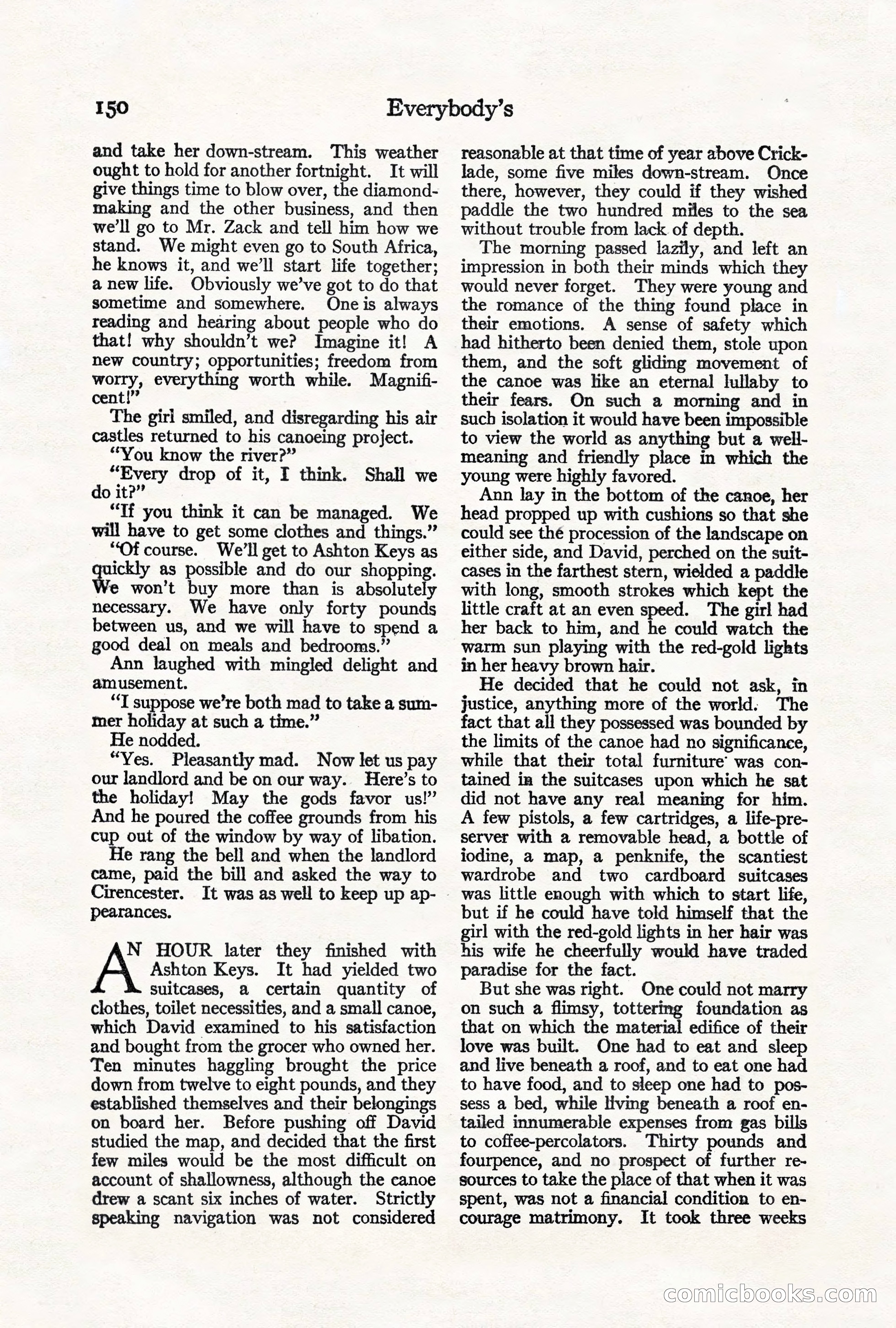 Everybody's Magazine, February 1927 — page 156 of 190
