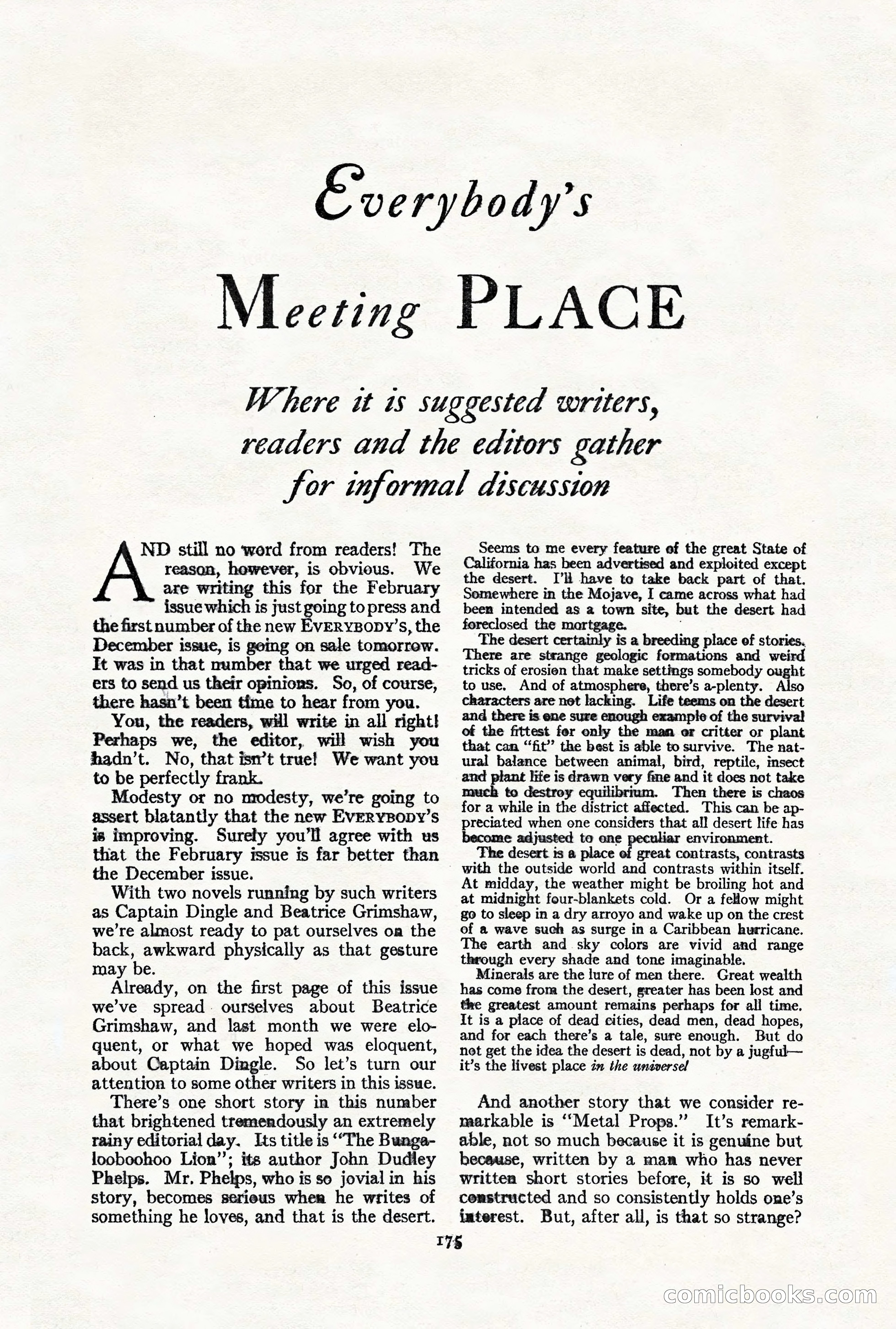 Everybody's Magazine, February 1927 — page 181 of 190
