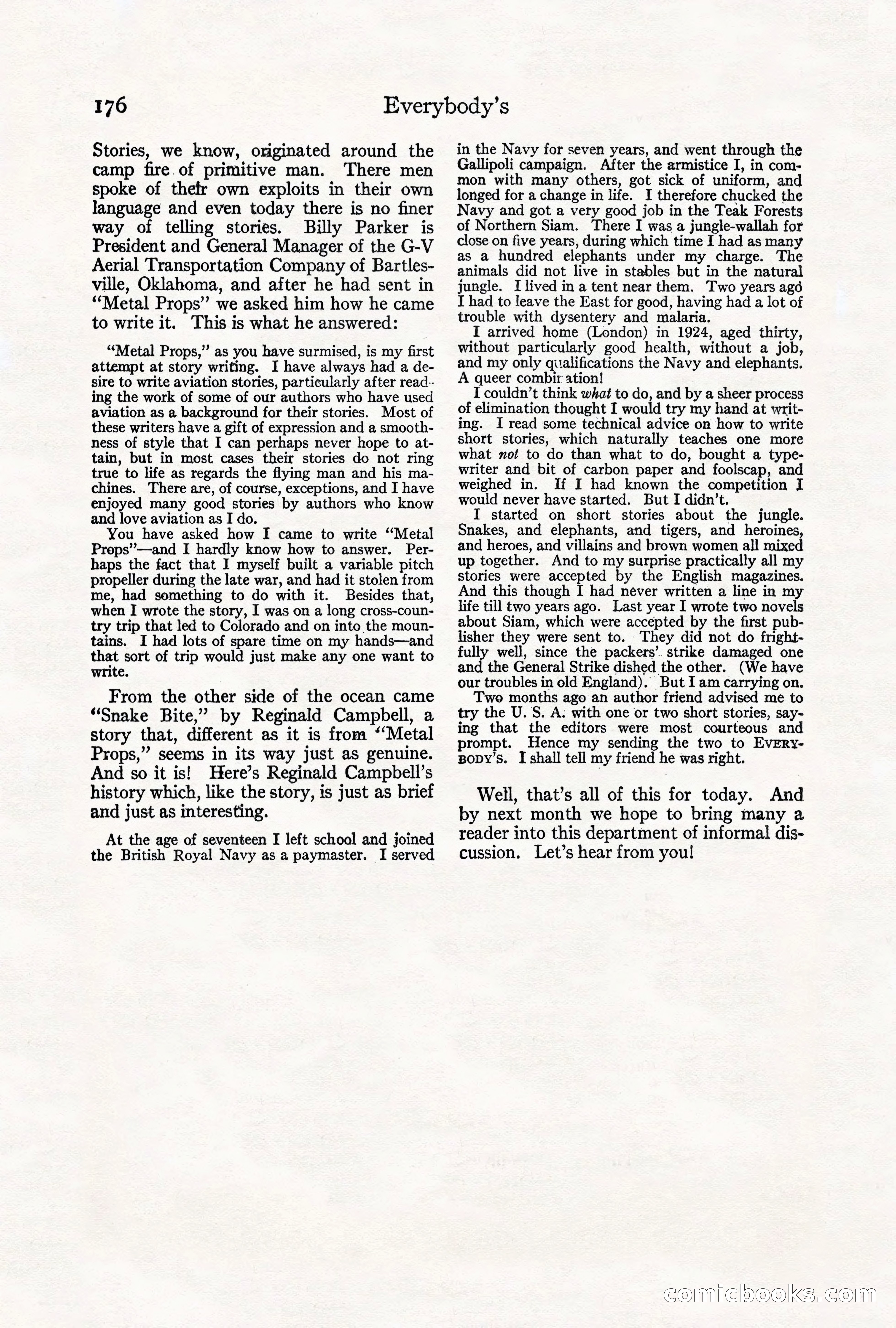 Everybody's Magazine, February 1927 — page 182 of 190