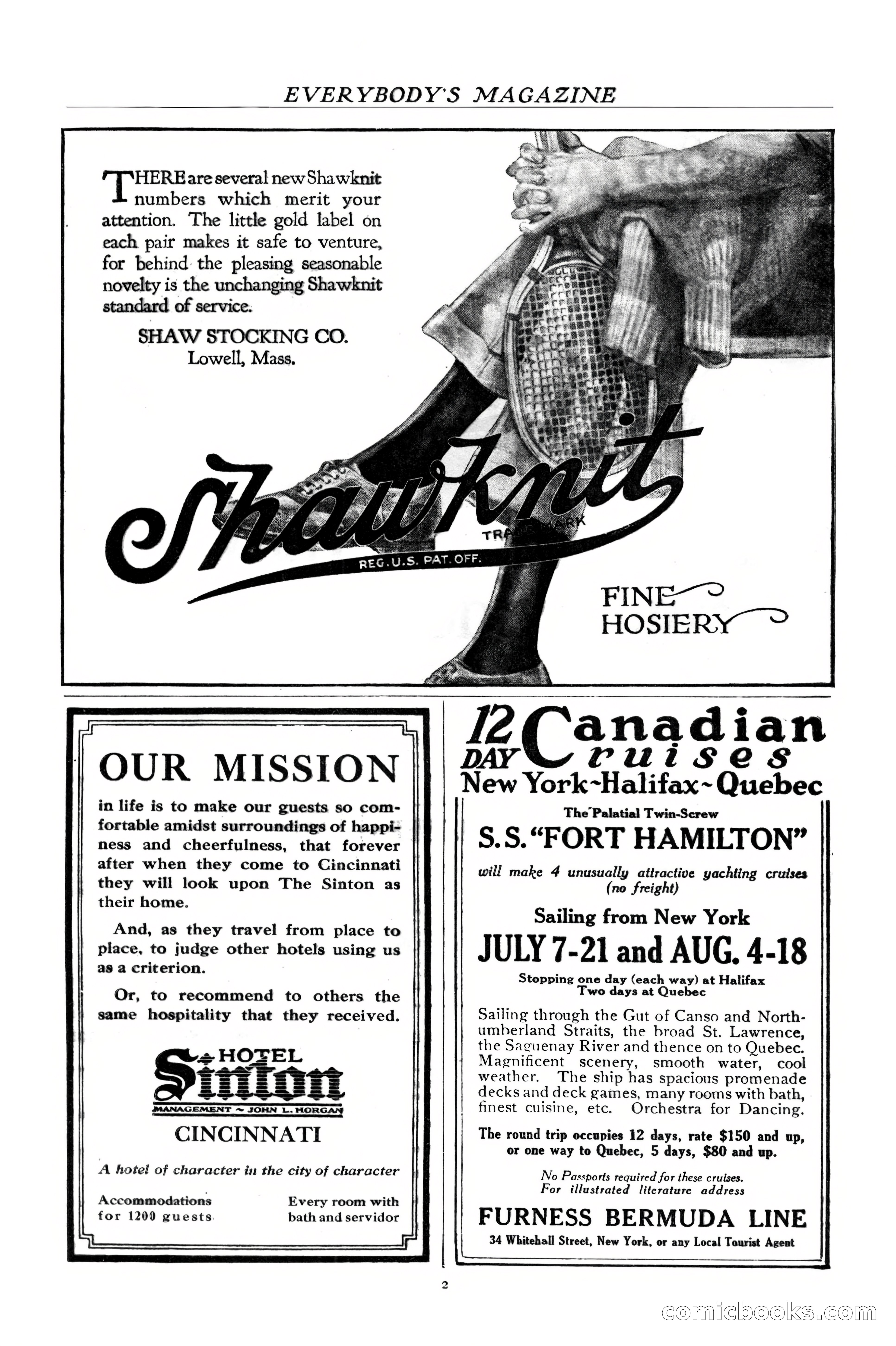 Everybody's Magazine, August 1923 — page 4 of 196