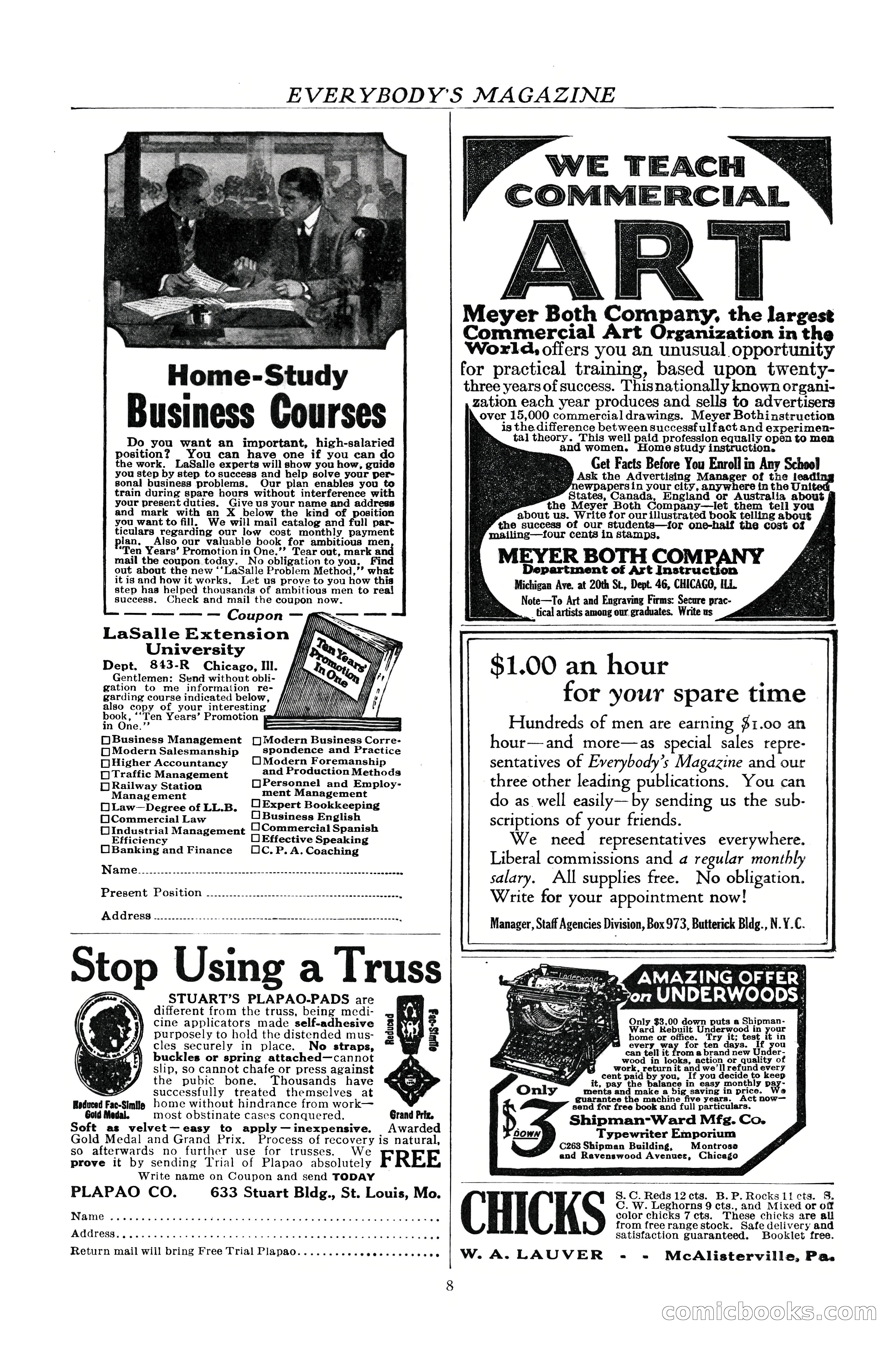 Everybody's Magazine, August 1923 — page 10 of 196