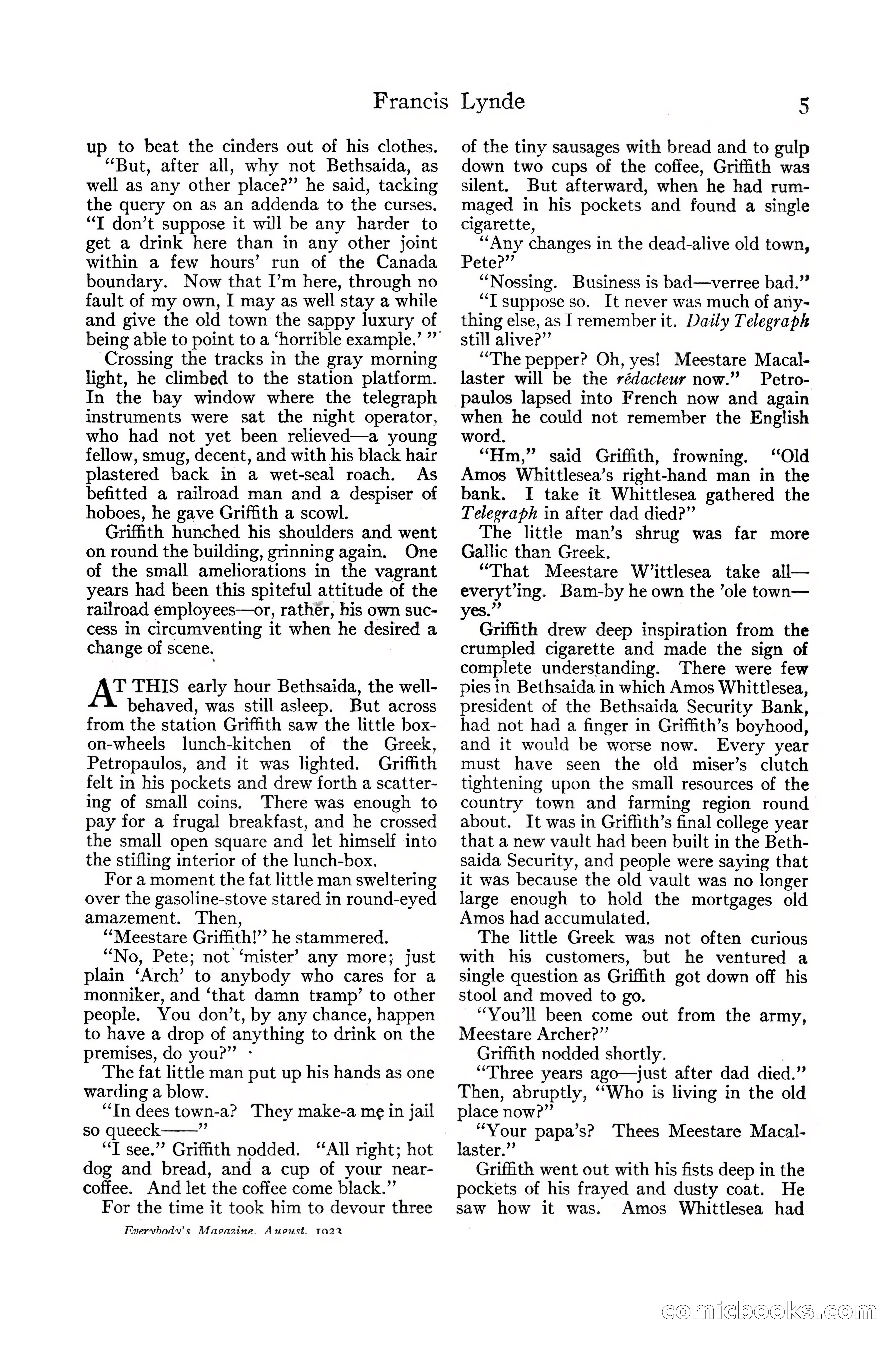 Everybody's Magazine, August 1923 — page 17 of 196