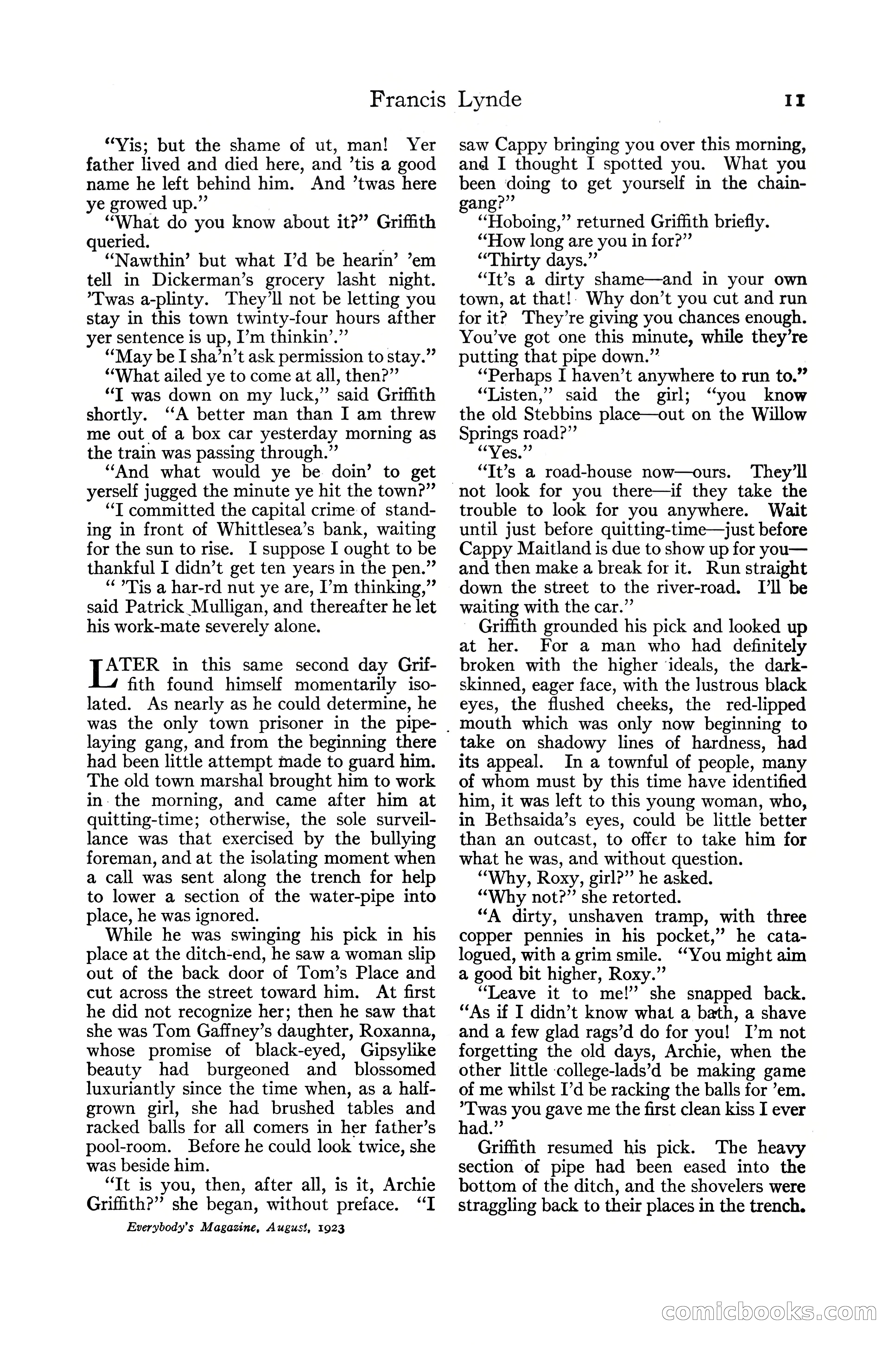 Everybody's Magazine, August 1923 — page 23 of 196