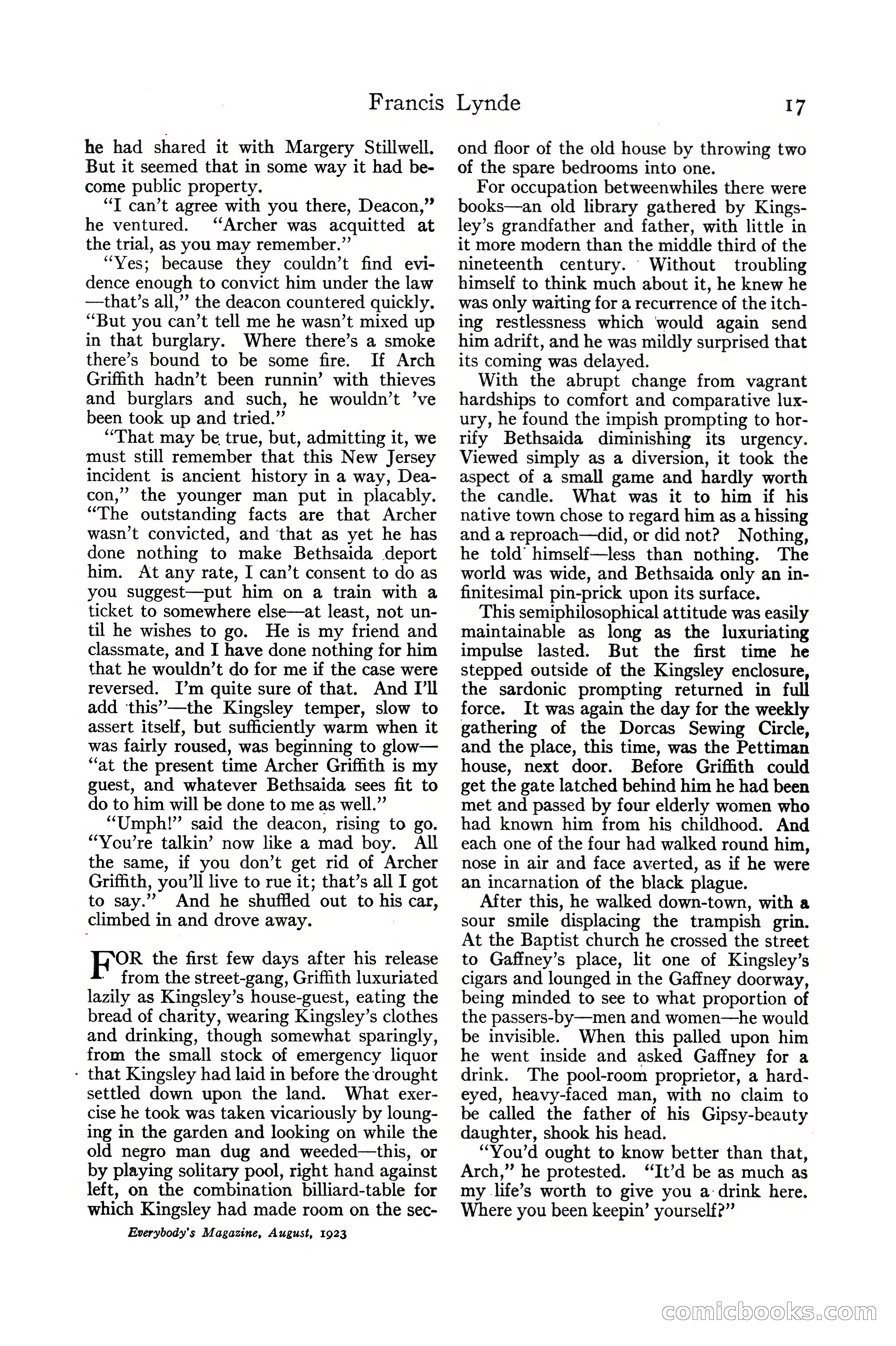 Everybody's Magazine, August 1923 — page 29 of 196